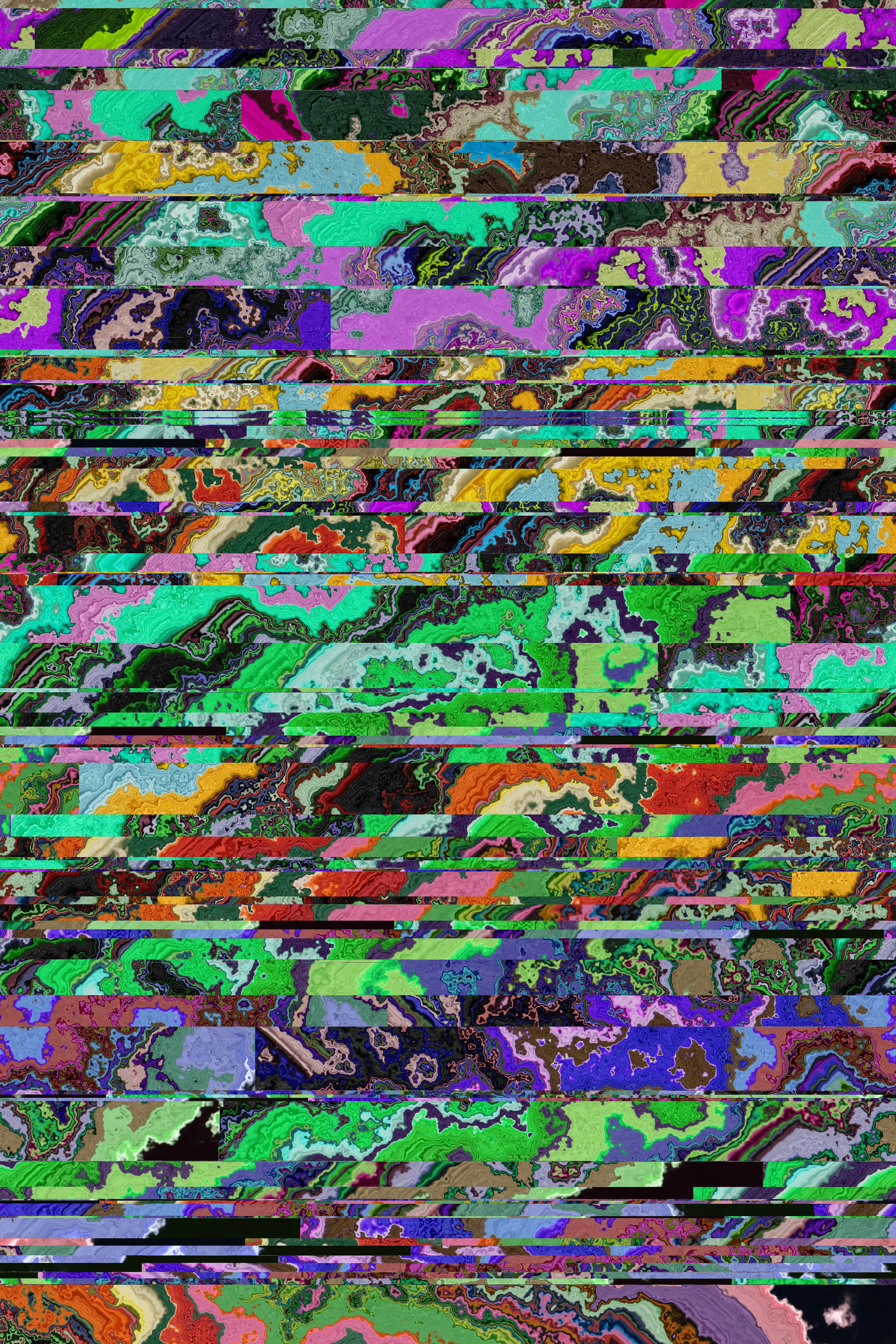 Digital abstraction with a hex editor. From my Hexed series.
