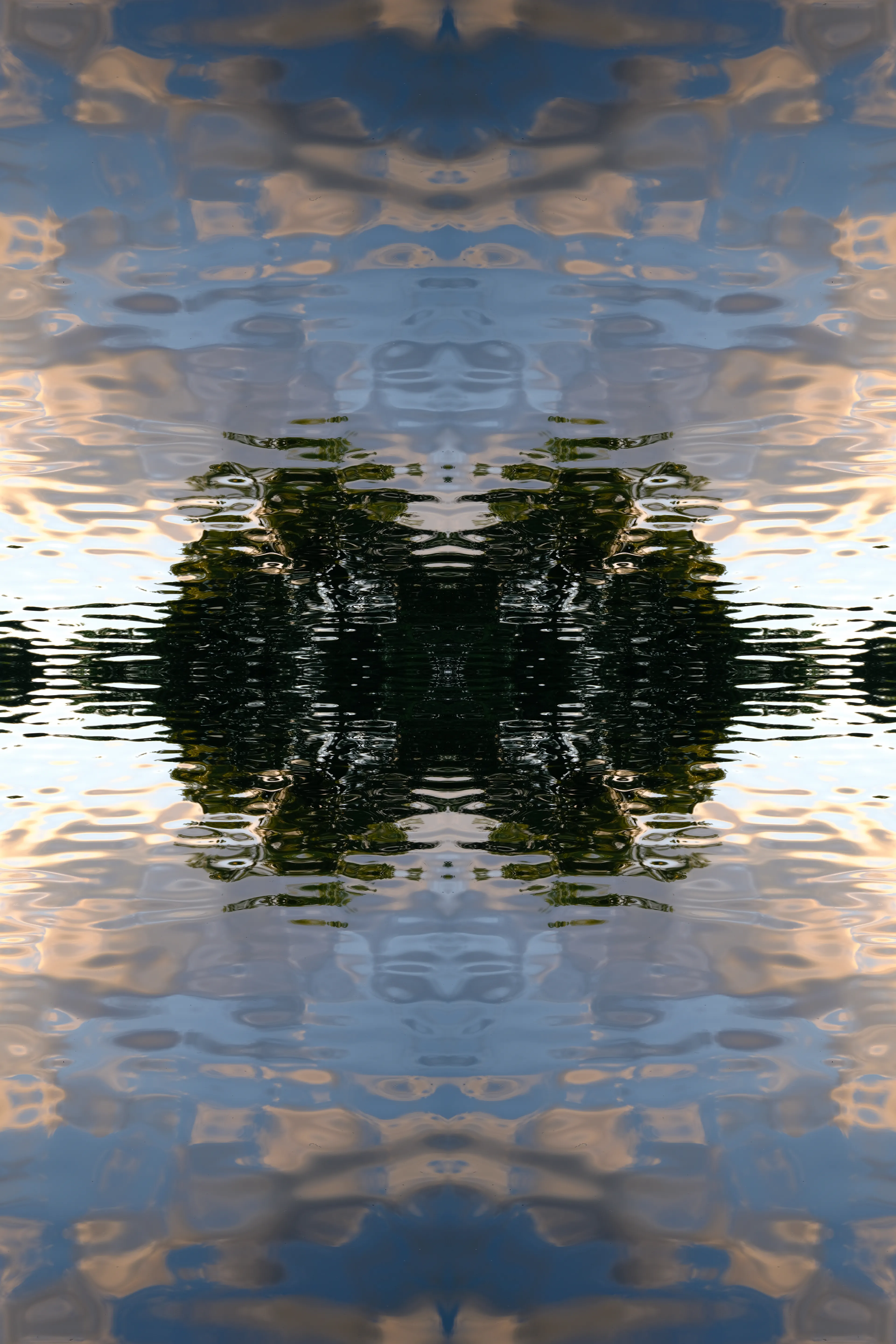 Continuing to explore the colors and shapes of the world through digitally abstracted photography.  From my Echo series.