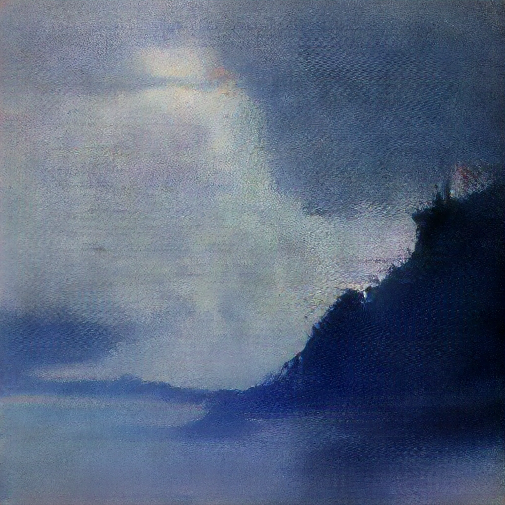 Art created by an Artificial Intelligence using 15 000 artworks representing landscapes