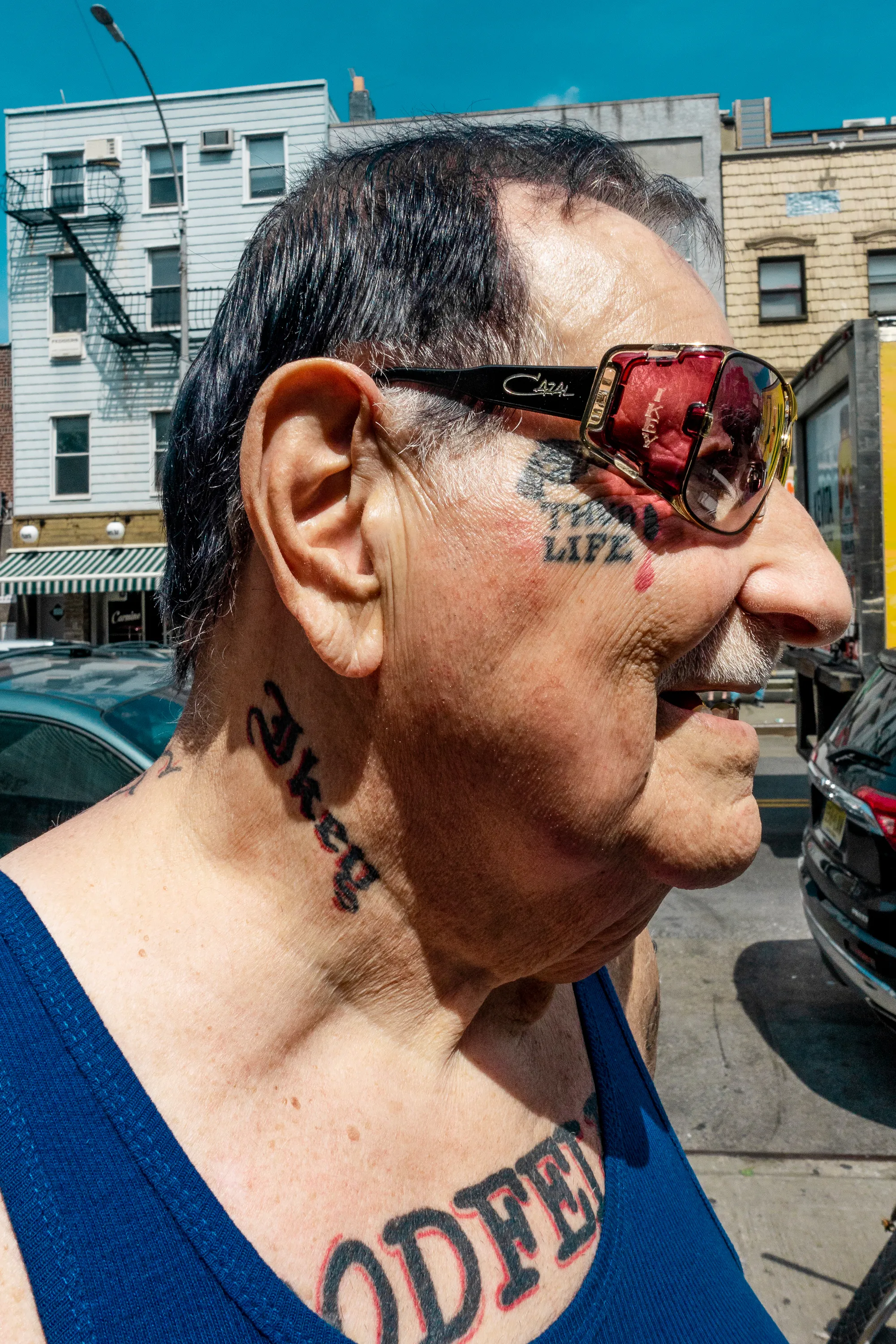 A New America is the third published book by street and documentary photographer Robert LeBlanc. The body of work spans eight years, 47 states, and 50,000 miles. 

A New America is a panoramic exploration of daily life and the wild fringes of a country in unusual times, seen by a photographer with an uncommon lens. From lowriders in cornfields to the inside a mortuary at the peak of a COVID-19 surge, Leblanc dives into parts of a nation most rarely see, capturing wonderfully combative moments.

Only 89 out of the 140 images within the book will be available as NFTs. The physical monograph will be released with Italian publisher Damiani. Through roadmap activation, portions of the NFT sales will go towards three specific organizations; 100 Cameras, Make Life Skate Life, and the Mill Street D.I.Y skatepark located in Jackson, Mississippi. The Los Angeles exhibition and monograph release dates will be announced in early 2023. In addition, all collectors' names &/or Twitter handles will be printed within the book as significant contributors to the release of this body of work.