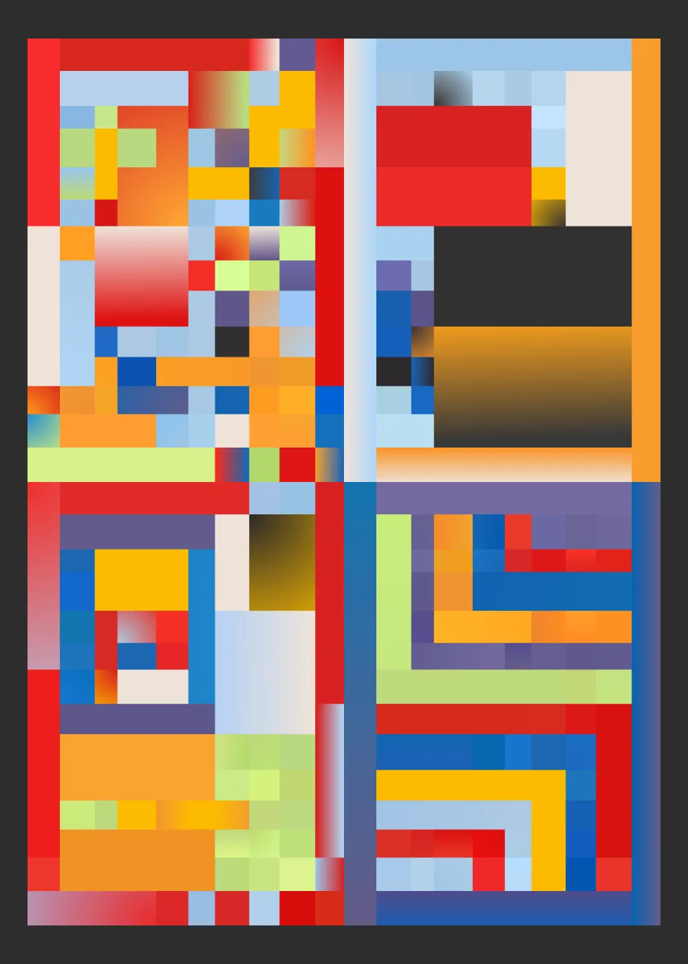Generations is a collaboration between generative artist Anna Lucia and the quilters of Gee's Bend. Anna Lucia developed an algorithm to craft a series of digital quilts inspired by the iconic patchworks of the Quilters of Gee's Bend. 

 In the 19th century, enslaved plantation workers of Gee's Bend, Alabama, crafted one of the most important living legacies in American art history. Isolated from outside influences by an Alabama River cul-de-sac, the community incubated a staggeringly unique found fabric quilting tradition echoing African textile patterns. These stunning abstract designs would become widely regarded as modern art masterpieces, defiantly voicing a rich intergenerational narrative. Gee's Bend quilts have been collected extensively by prominent museums, inspiring high-profile homage from official First Lady portraiture to acclaimed runway shows. 

 Four quilters, Louisiana Bendolph, Loretta Petway Bennett, Essie Bendoplhe Pettway, and the estate of Lucy Pettway-namely her daughter and fellow quilter Mary Margaret- shared their process with Anna Lucia. Who, in turn, created an algorithm to generate digital quilts that share key elements with the source yet are unique and surprising in their own way. The quilters collaborated on curating the 500 unique digital quilts that make up the Generations collection. 

 [Collector’s Rights](https://ipfs.io/ipfs/Qmb4a2H7Y4CJq53Qs2E2tKF4SJRuUnTvfqho1kvRvLzfhJ/COLLECTOR'S%20RIGHTS%20ANNA%20LUCIA%20x%20GEE'S%20BEND.pdf) 

[High Resolution Image](https://ipfs.io/ipfs/QmfMr3GDsPSQ2GqxU1SkwoZRyWH1ZaXoVfJaPFgxRNXtPo/Louisiana_93893_high-ress_.png)