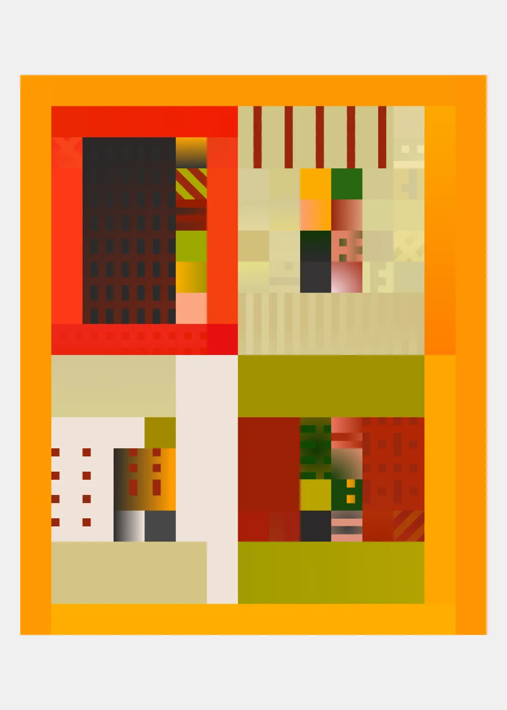 Generations is a collaboration between generative artist Anna Lucia and the quilters of Gee's Bend. Anna Lucia developed an algorithm to craft a series of digital quilts inspired by the iconic patchworks of the Quilters of Gee's Bend. 

 In the 19th century, enslaved plantation workers of Gee's Bend, Alabama, crafted one of the most important living legacies in American art history. Isolated from outside influences by an Alabama River cul-de-sac, the community incubated a staggeringly unique found fabric quilting tradition echoing African textile patterns. These stunning abstract designs would become widely regarded as modern art masterpieces, defiantly voicing a rich intergenerational narrative. Gee's Bend quilts have been collected extensively by prominent museums, inspiring high-profile homage from official First Lady portraiture to acclaimed runway shows. 

 Four quilters, Louisiana Bendolph, Loretta Petway Bennett, Essie Bendoplhe Pettway, and the estate of Lucy Pettway-namely her daughter and fellow quilter Mary Margaret- shared their process with Anna Lucia. Who, in turn, created an algorithm to generate digital quilts that share key elements with the source yet are unique and surprising in their own way. The quilters collaborated on curating the 500 unique digital quilts that make up the Generations collection. 

 [Collector’s Rights](https://ipfs.io/ipfs/Qmb4a2H7Y4CJq53Qs2E2tKF4SJRuUnTvfqho1kvRvLzfhJ/COLLECTOR'S%20RIGHTS%20ANNA%20LUCIA%20x%20GEE'S%20BEND.pdf) 

[High Resolution Image](https://ipfs.io/ipfs/QmfMr3GDsPSQ2GqxU1SkwoZRyWH1ZaXoVfJaPFgxRNXtPo/Essie_996036_high-ress_.png)