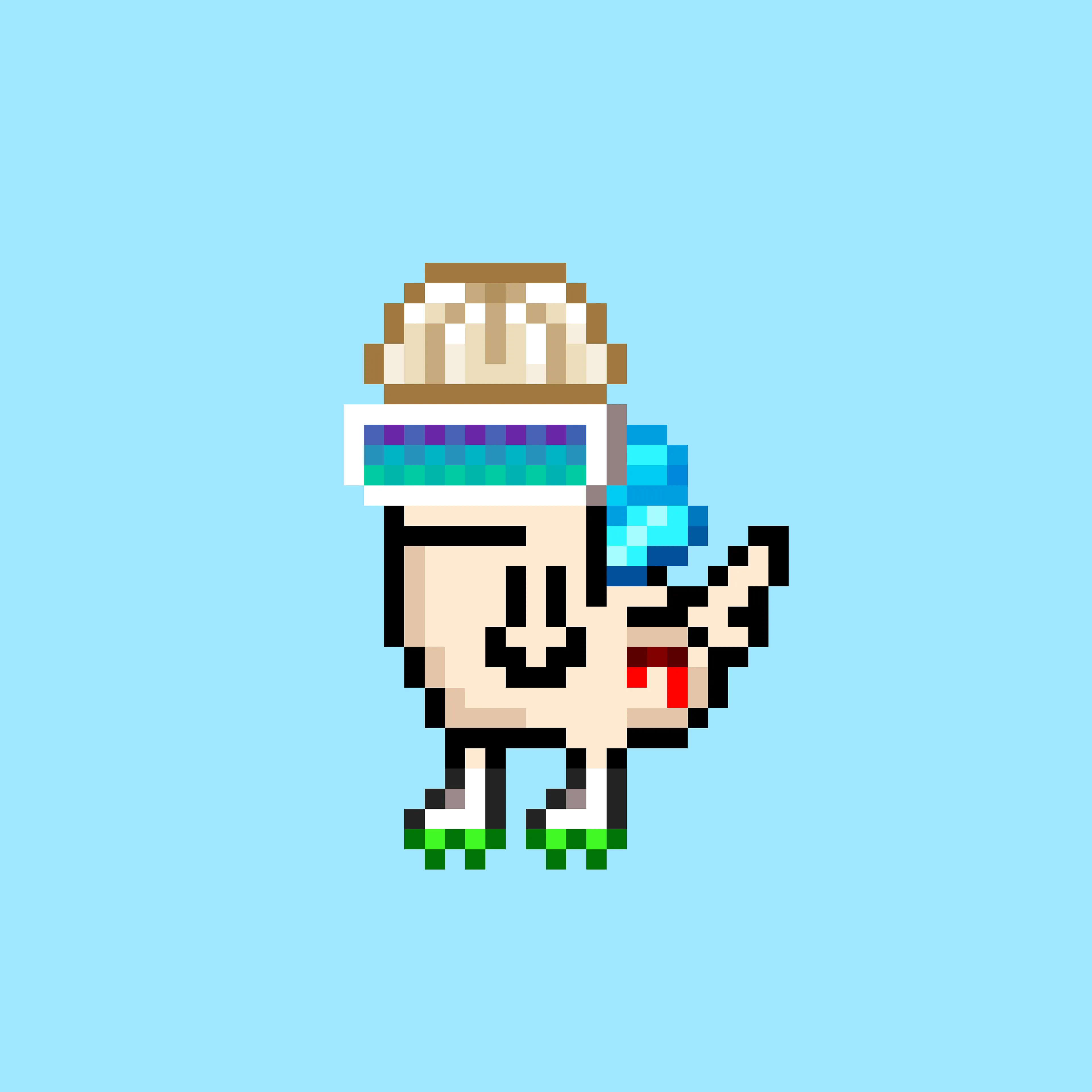 Once a utopia, Gooch Island has fallen and CryptoDickbutts have been evacuated. Series 3 features 5200 all new CryptoDickbutts, each with a set of randomly generated traits.