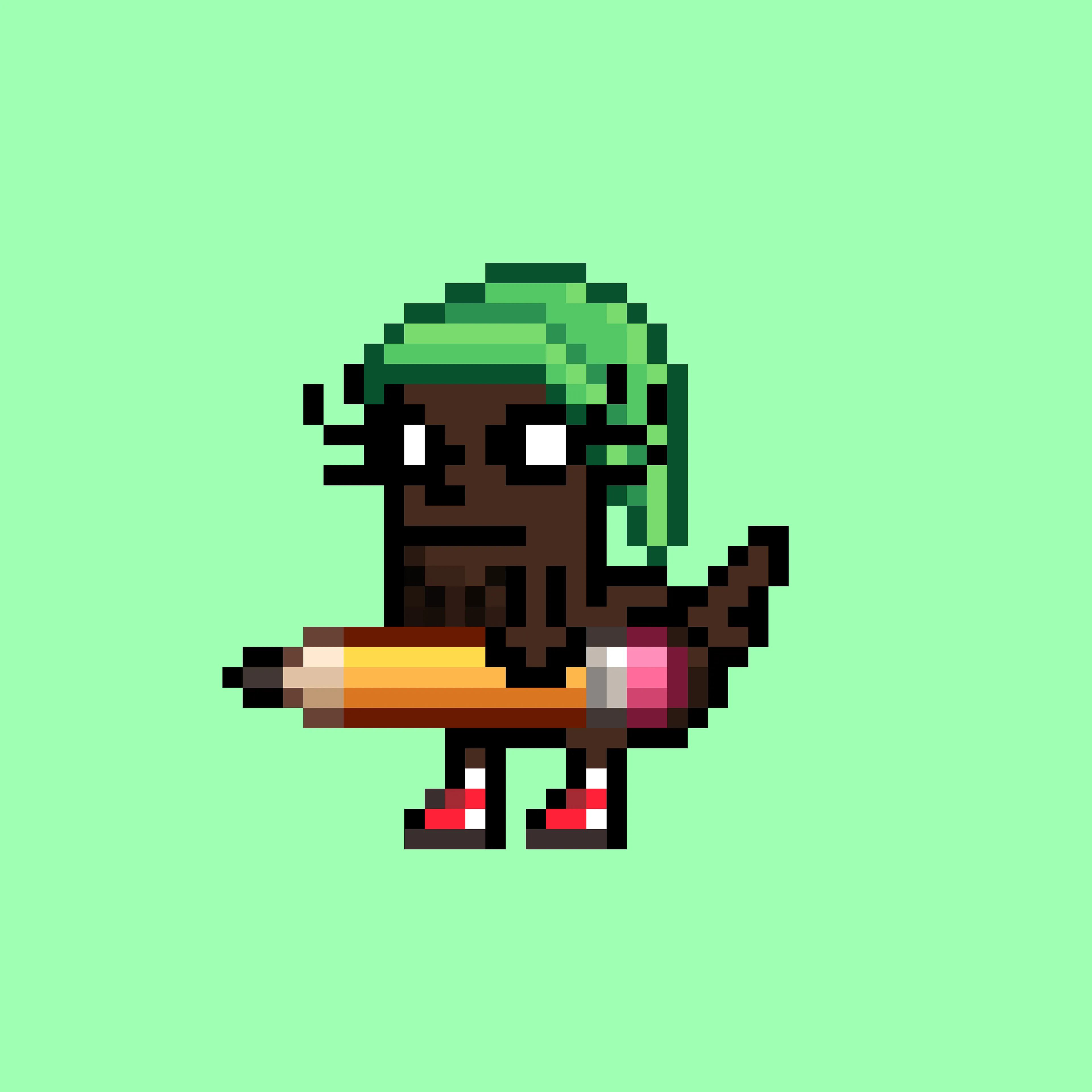 Once a utopia, Gooch Island has fallen and CryptoDickbutts have been evacuated. Series 3 features 5200 all new CryptoDickbutts, each with a set of randomly generated traits.