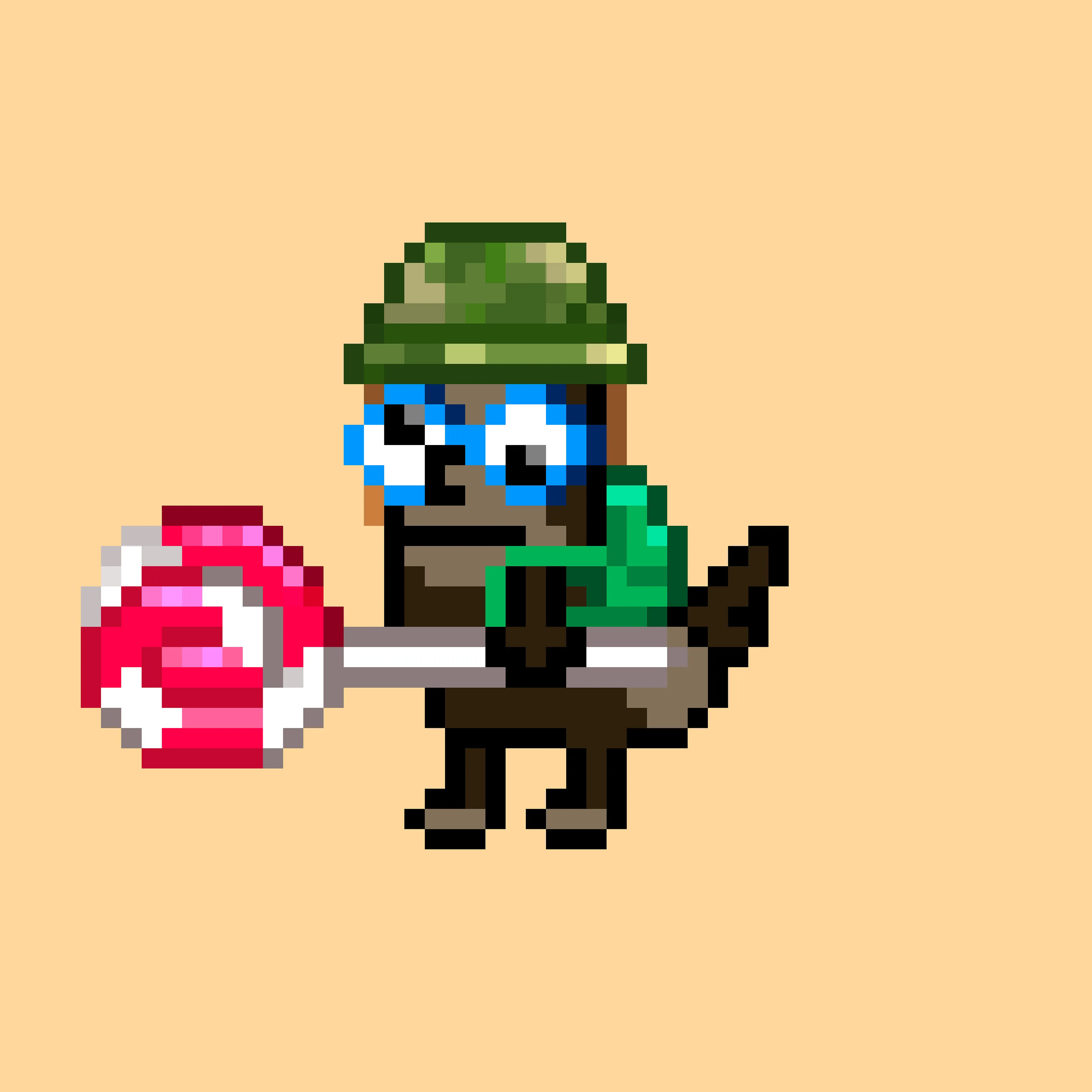 Once a utopia, Gooch Island has fallen and CryptoDickbutts have been evacuated. Series 3 features 5200 all new CryptoDickbutts, each with a set of randomly generated traits.