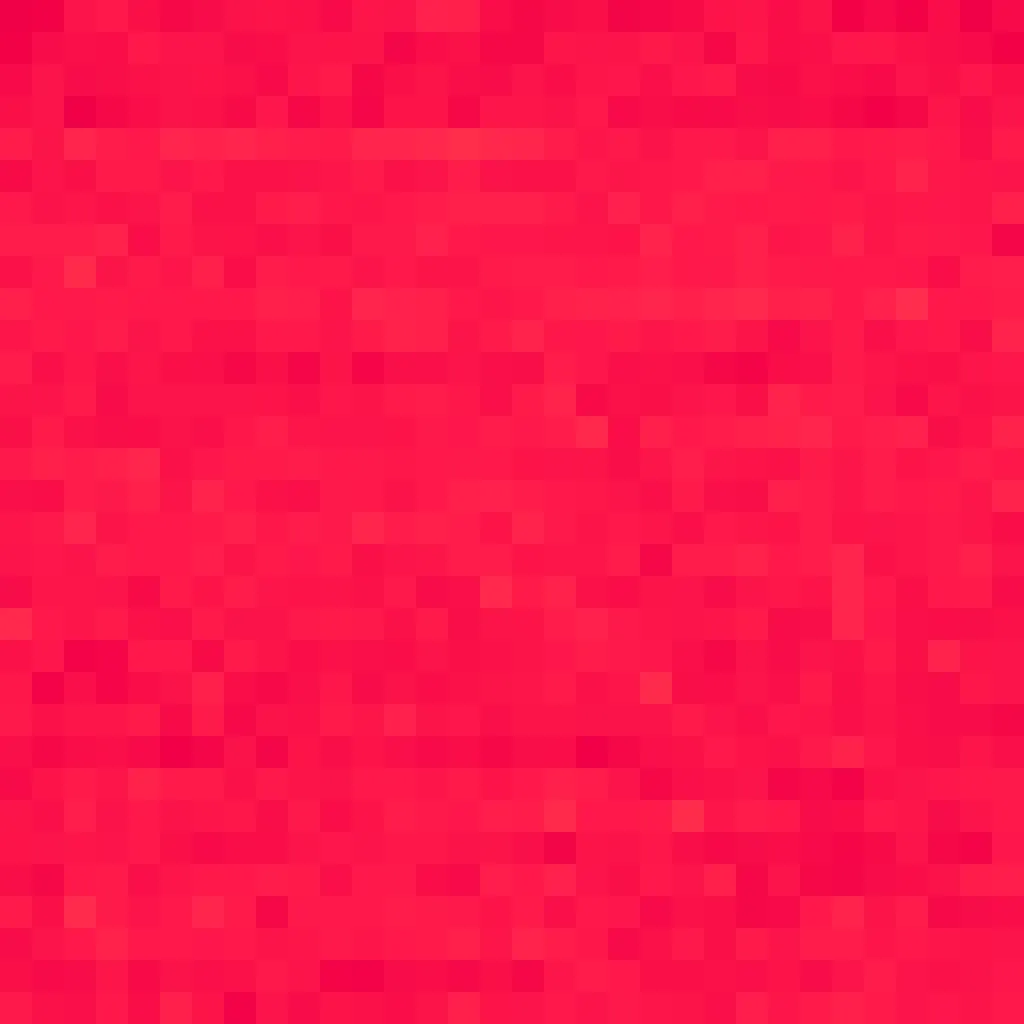 Proof of Work is a series of manually generated images by Jonathan Chomko. Each graphic pixel corresponds with one gesture, resulting in images where visual density is directly correlated with physical effort. In Red Pressure, tap pressure modulates intensity of colour. The artist aims to fill the canvas with consistent colour, but small variations between taps become visible as the scale of production increases. The images were generated daily, pixel canvas size doubling each day until one image could not be completed in one day.

Video: QmdSV1McqCUEXpEQJ2axaV3c3ZvwF5ESFwHoiGUG7sjmX9      

Collector Information: QmcUxoiWcqC3a4pzJWg4wdRMEk25RxkWvLVtPh76kHykCD