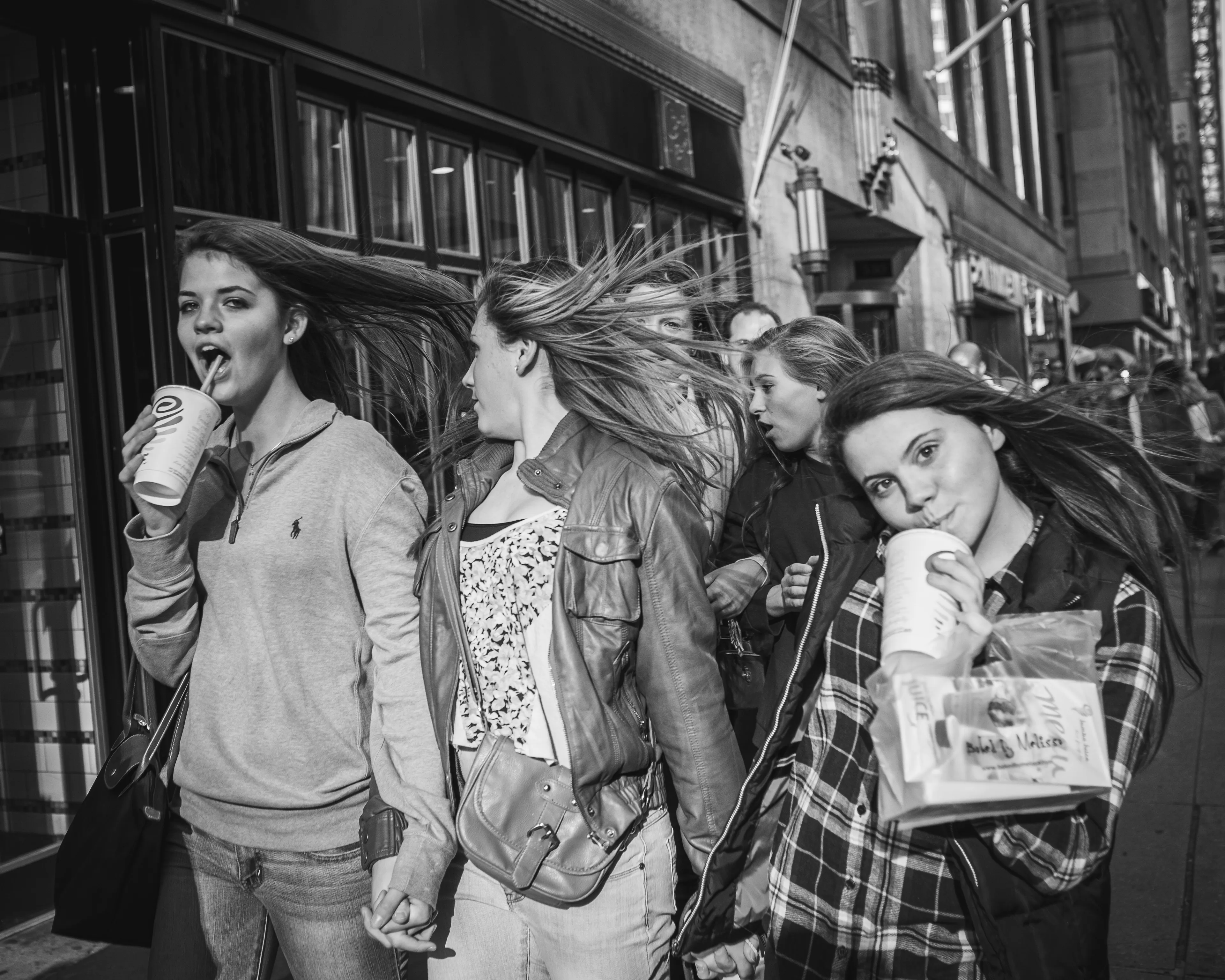 Reactions:
October 26, 2013

City:
“You ask too many questions!”

An expression I heard all too often when I was a child. My curiosity and eagerness to absorb the world around me seemed to annoy the adults in my life. Perhaps they were right, and I was indeed annoying. But the thing is that curiosity never left me, and still today I’m left with more questions than answers when I look around. 

My camera has become the repository of the questions, riddles, and enigmas of my life. My photographs are an estuary where thoughts meet observations in the quest for answers. The city, the streets, and the people are my richest source of wisdom. Strangers’ stories enter through my lens and jump-start my neural network into overdrive. 

Occasionally, I open the valve and release them back into the world to relieve the pressure they build in my mind.
