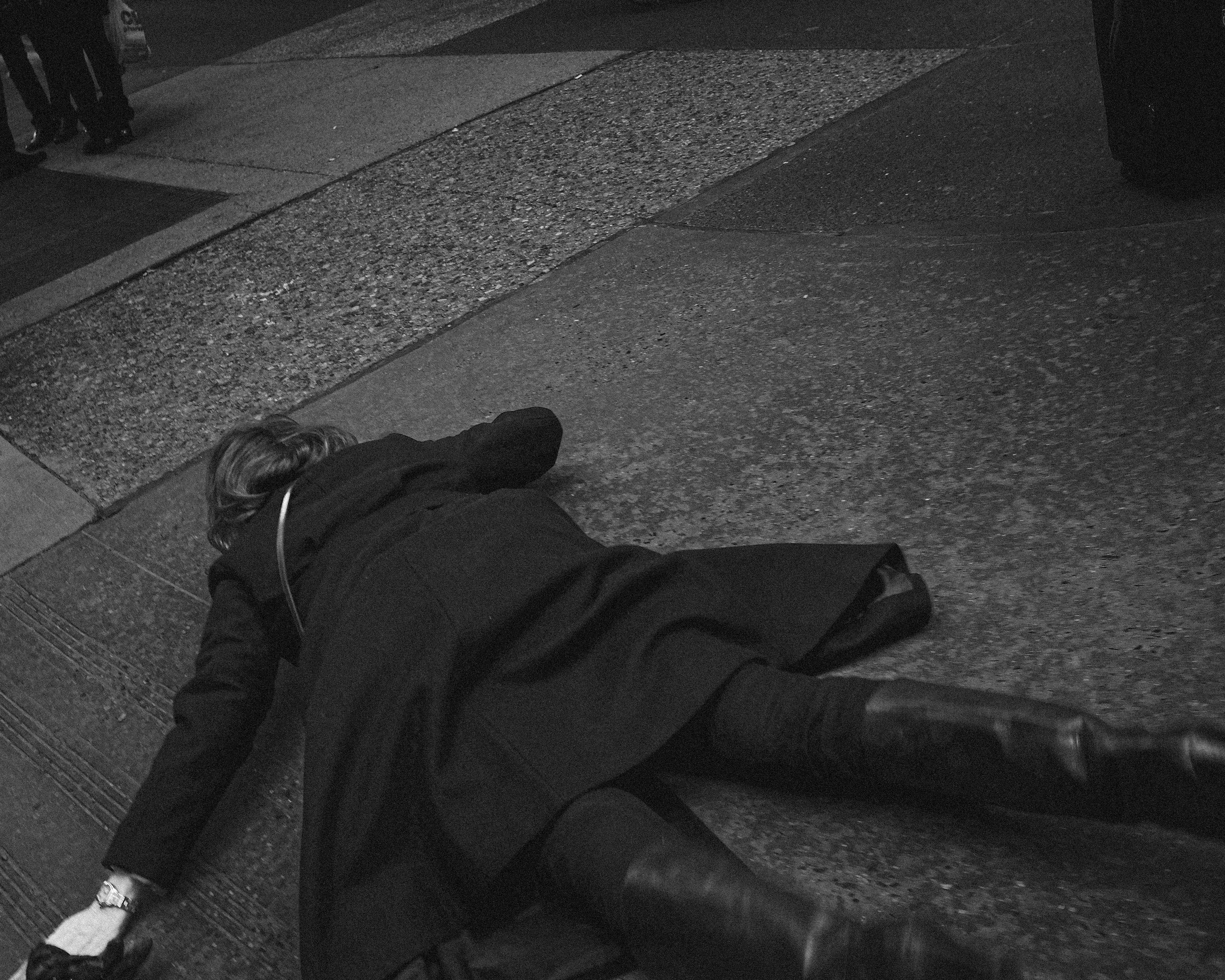 Down:
November 29, 2013

City:
“You ask too many questions!”

An expression I heard all too often when I was a child. My curiosity and eagerness to absorb the world around me seemed to annoy the adults in my life. Perhaps they were right, and I was indeed annoying. But the thing is that curiosity never left me, and still today I’m left with more questions than answers when I look around. 

My camera has become the repository of the questions, riddles, and enigmas of my life. My photographs are an estuary where thoughts meet observations in the quest for answers. The city, the streets, and the people are my richest source of wisdom. Strangers’ stories enter through my lens and jump-start my neural network into overdrive. 

Occasionally, I open the valve and release them back into the world to relieve the pressure they build in my mind.
