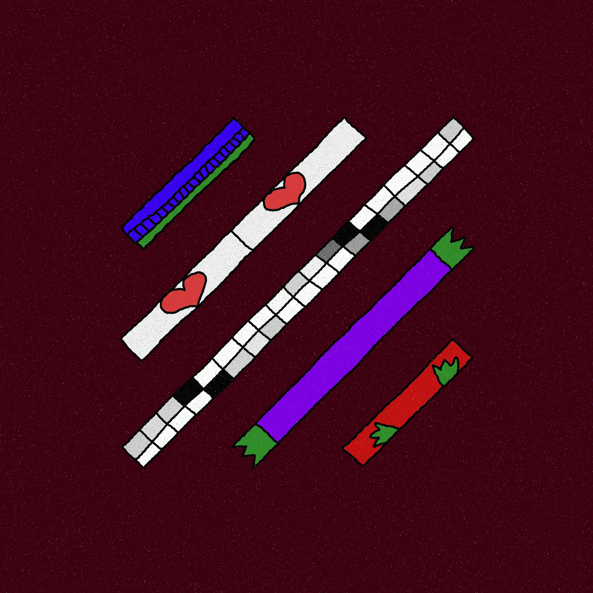 An interpretation of the Decal by Darkfarms. A symbol of permissionless creativity. Series Sixteen.