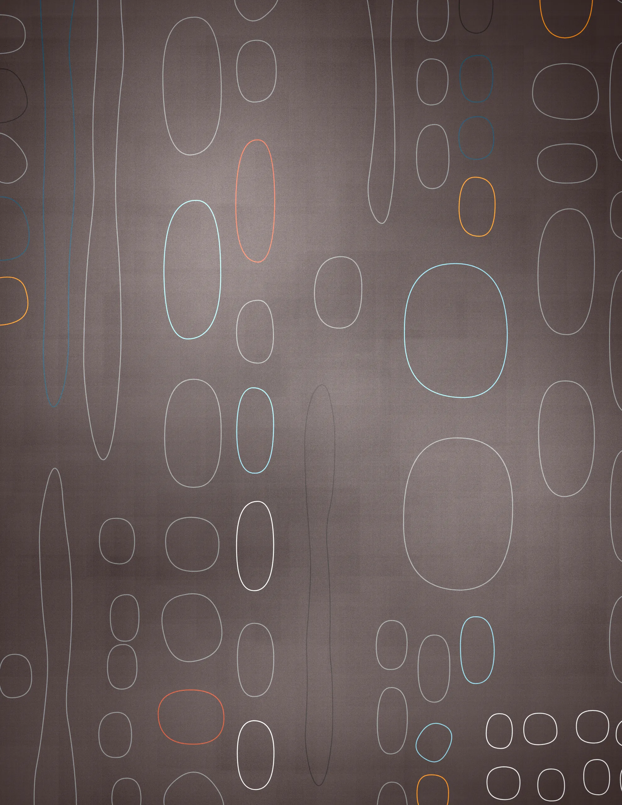 Pebbles is a generative art collection that captures the organic diversity of stones as seen through a modernist lens. Against a backdrop that suggests the texture of woven fabric, each piece in the collection presents a playful scatter of rounded shapes and colors. The collection's signature lies in its structured randomness, with certain artworks featuring a deliberate grid of circles that contrast with the free-form distribution of ellipses above. This juxtaposition of order and chaos mirrors the natural world's balance, evoking the varied forms pebbles take when tumbled by water and time. Pebbles is a homage to the beauty of natural simplicity found in the most basic elements of our environment, reimagined through a digital medium.