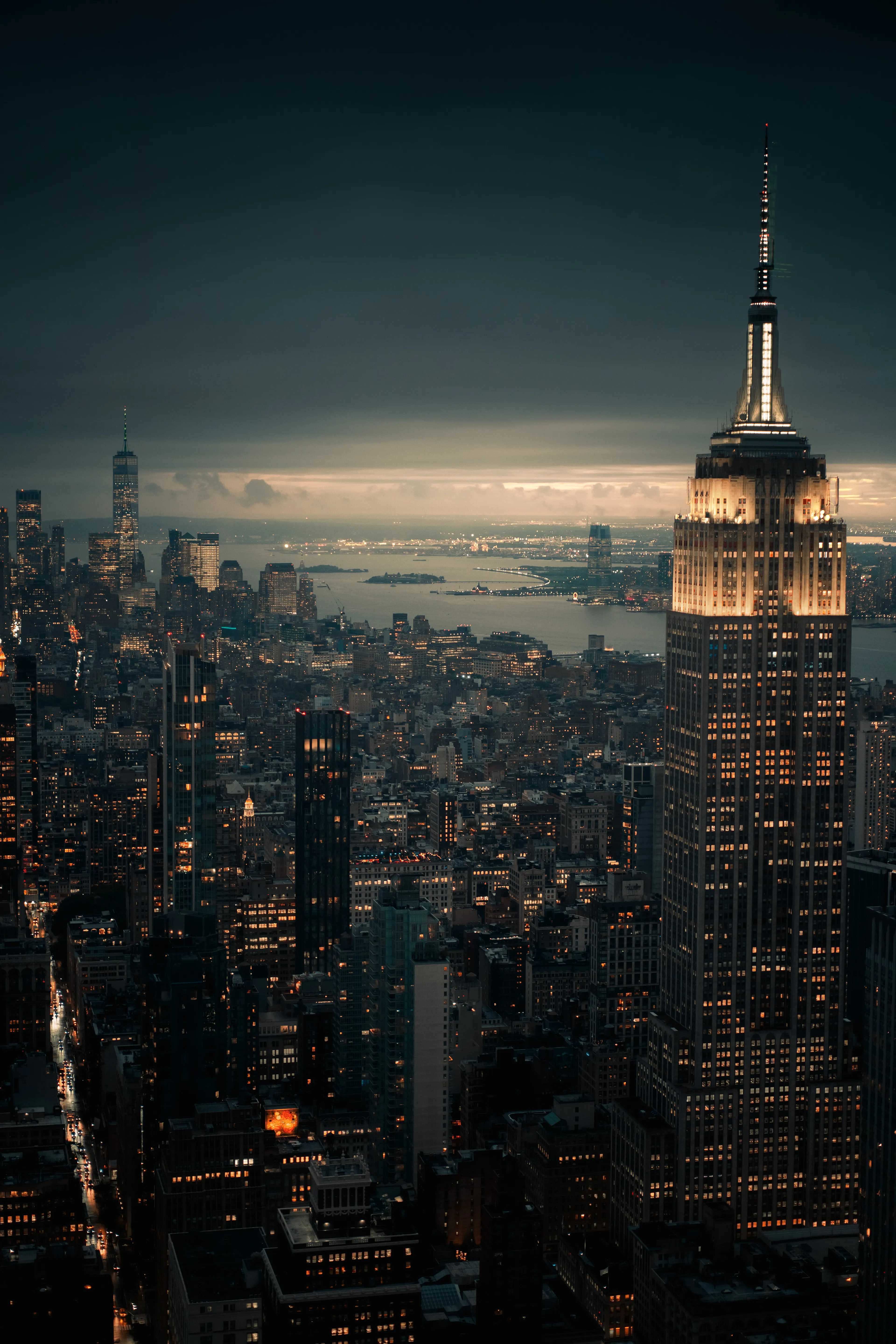 Elevated cityscape
No two sunsets are the same
Every dusk is blue and gold