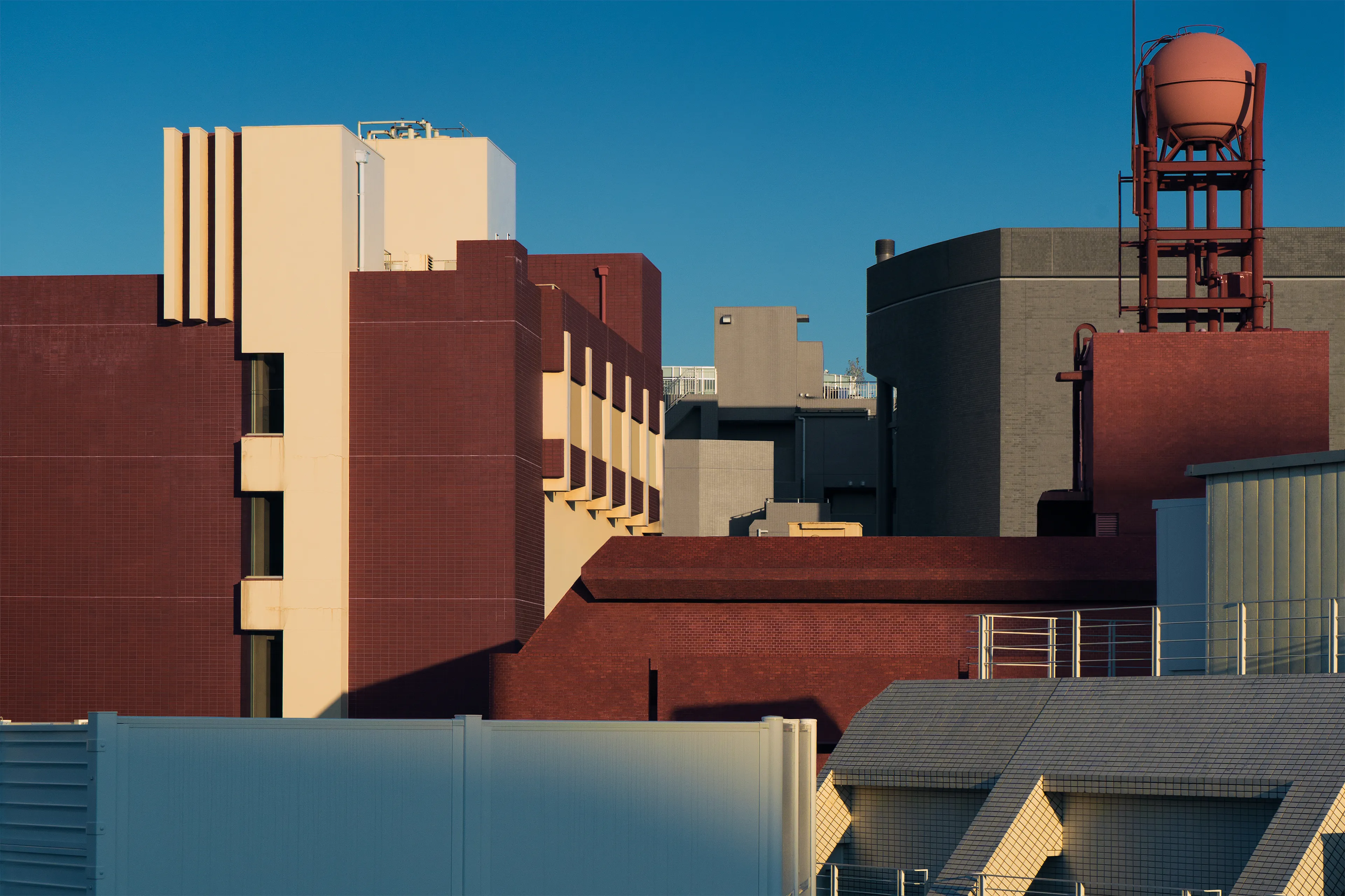 Tokyo Nude confronts the ever-changing outlines of the metropolis. As we discard the garments of civilization, is this dystopia or utopia?

Tokyo exists in a state of continuous renewal. The crowded buildings almost feel like forms deeply rooted forms, cemented into the city's fabric. Living in Tokyo, I exist symbiotically with these rigid forms. Conversely, the sense of community between people seems to be shifting into places unseen in public; mainly the Internet. Virtual connections have become more important than physical relationships with neighbors, thus shifting the historic ideals of "real life."

The outlines of Tokyo have become blurred. These works deal with my wonder for what this metropolis will look like when we no longer desire material functions. There are no entrances, no exits; a world filled with rectangular structures working their way into the horizon. All activity happens within the structures, and traces of consumption disappear from public view; a discarding of civilization's ideals, the garments and decorations.