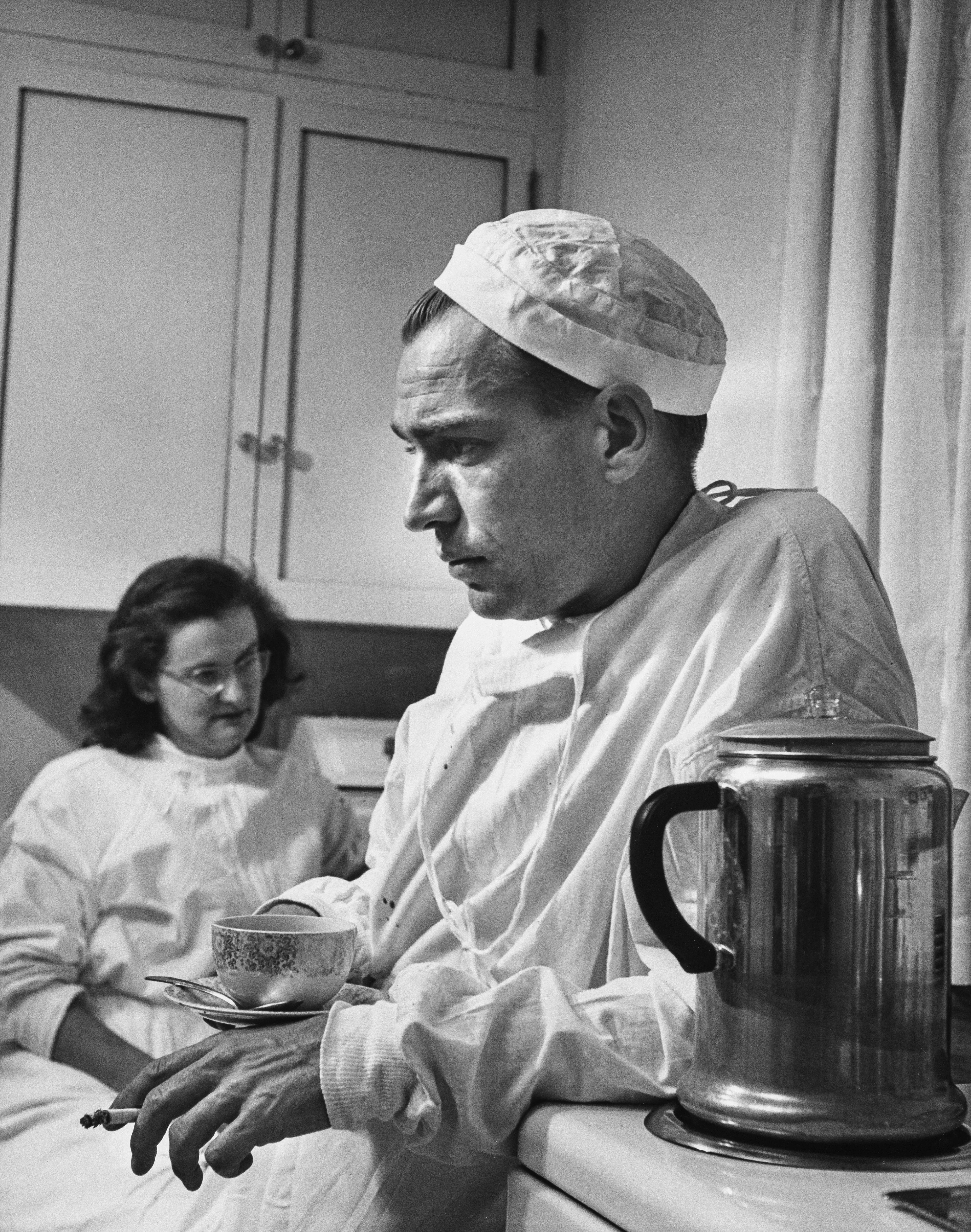 After World War II, LIFE magazine assigned staff photographer W. Eugene Smith a human interest story about a doctor in rural America. They sent him to Kremmling, a small and remote town in northern Colorado. His subject: Dr. Ernest Ceriani. 

At first, Smith observed Dr. Ceriani and earned the trust of the townspeople. He wrote: 'I spent four weeks living with him. I made very few pictures at first. ... I simply faded into the wallpaper and waited.' The resulting story spanned 11 pages in LIFE's September 20, 1948 edition.

Smith's intimate series depicts Dr. Ceriani as a heroic yet weary figure who made house calls, delivered babies, and tended to the young and old alike. Through Smith's lens, Ceriani carries the weight of the world on his shoulders as the only doctor within 400 miles. 

A LIFE compendium later summarized 'Country Doctor' as "an instant classic when published, establishing Smith as a master of the commanding young art form of the photo essay, and solidifying his stature as one of the most passionate and influential photojournalists of the 20th century." As TIME magazine explained in its 2016 compendium '100 Photographs: The Most Influential Images of All Time': "By digging so deeply into his assignment, Smith created a singular, starkly intimate glimpse into the life of a remarkable man. It became not only the most influential photo essay in history but the aspirational template for the form.'"