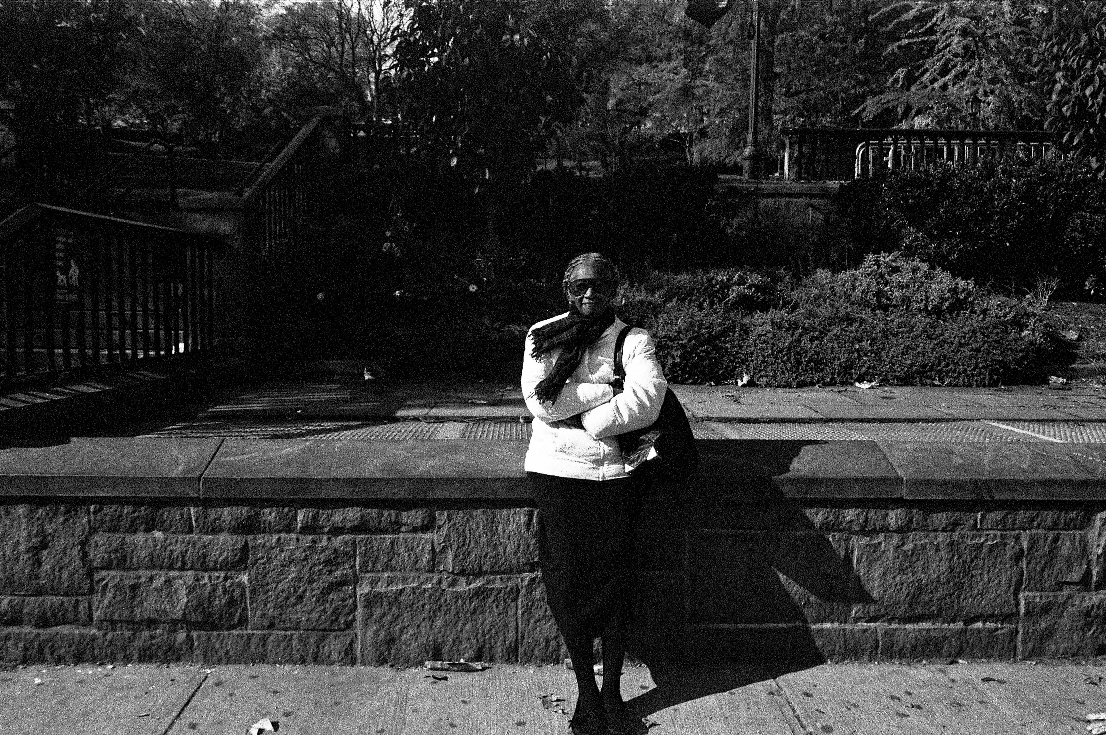 Inspired by the classic observer artists before him (al la Roy DeCarava, Garry Winogrand, and Robert Frank) Laurent Chevalier brings a modern spirit and informed sophistication to this collection of New York City photographs. This collection is a story of New York City, but it is specifically a story of Blackness. Spanning a period of 5 years and punctuated by poetry written by Brooklyn native Dr. Jamila Lysicott, Enough is a tangible exploration of the intersections of the Black experience. Through a lens of candid observation, Enough explores themes of patriotism, power, family and spirit. It does not seek to describe an experience holistically, but rather to present avenues that the viewer may choose and follow at will.

Medium: 35mm black and white negative