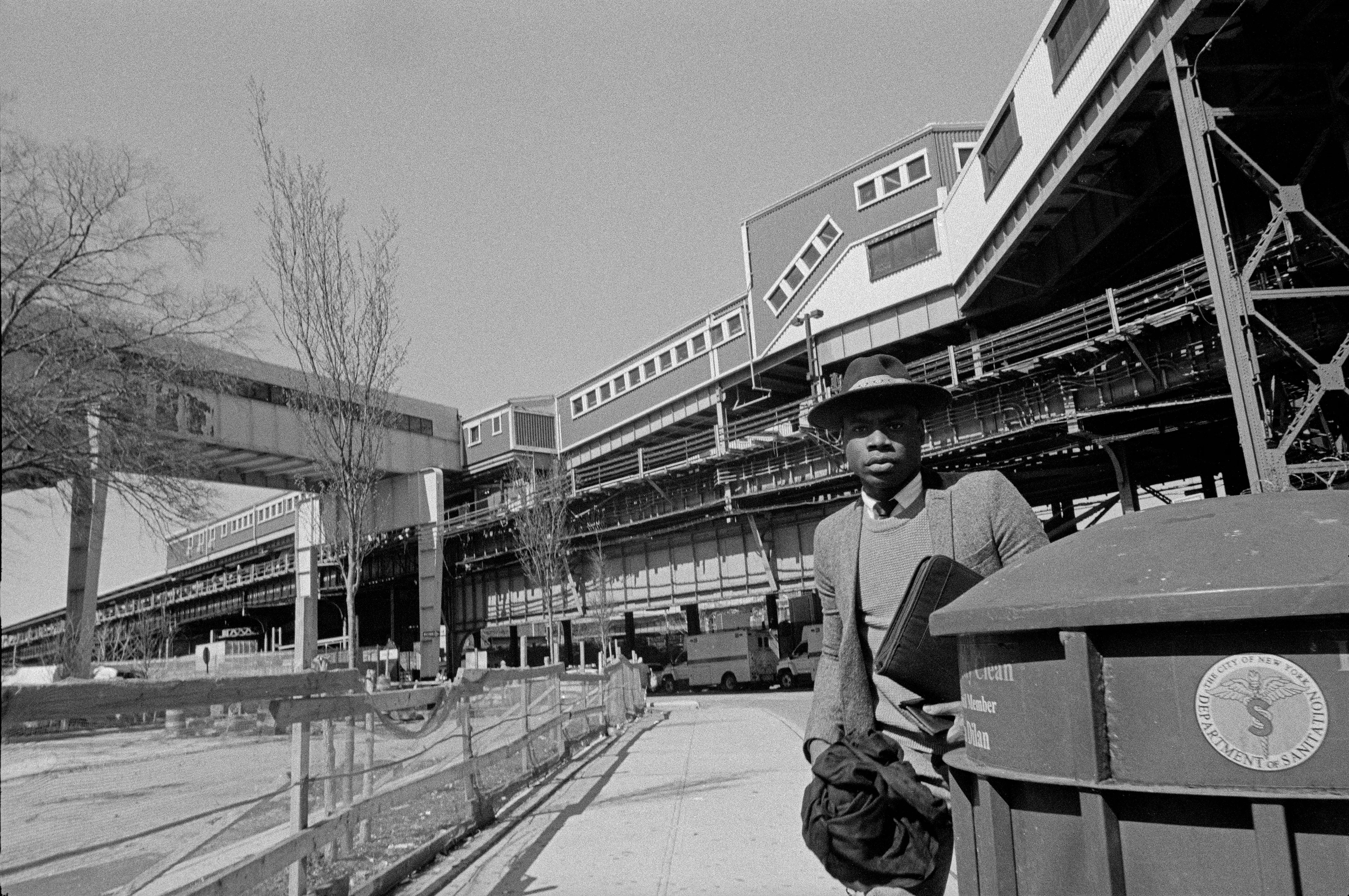 Inspired by the classic observer artists before him (al la Roy DeCarava, Garry Winogrand, and Robert Frank) Laurent Chevalier brings a modern spirit and informed sophistication to this collection of New York City photographs. This collection is a story of New York City, but it is specifically a story of Blackness. Spanning a period of 5 years and punctuated by poetry written by Brooklyn native Dr. Jamila Lysicott, Enough is a tangible exploration of the intersections of the Black experience. Through a lens of candid observation, Enough explores themes of patriotism, power, family and spirit. It does not seek to describe an experience holistically, but rather to present avenues that the viewer may choose and follow at will.

Medium: 35mm black and white negative