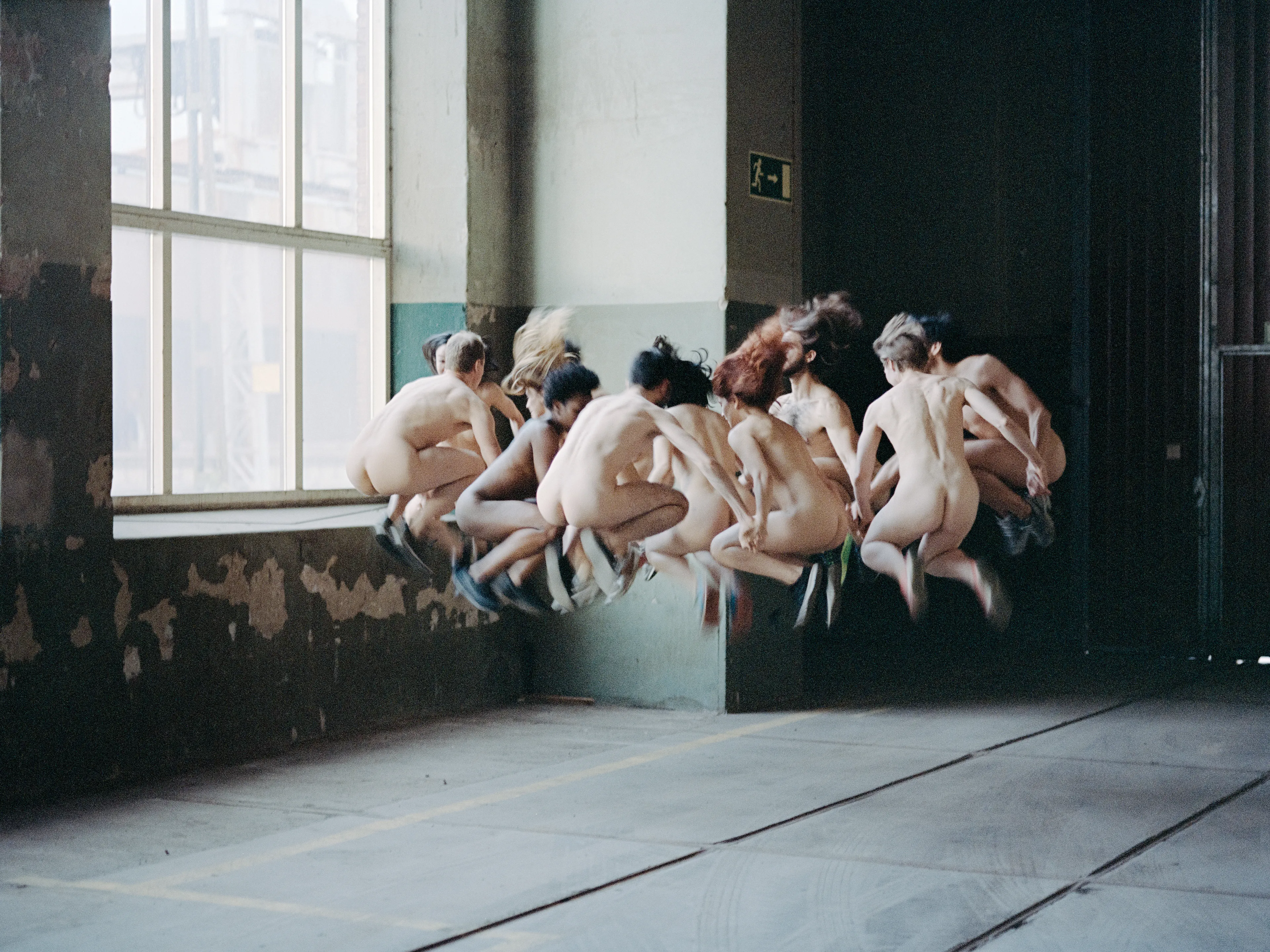 Swedish-British artist AdeY studies subjects such as human balance, strength and physics. Photographing subjects undressed, AdeY’s non-sexualized representation challenges our perceptions of the body, highlighting our vulnerabilities, loneliness,  and strengths that are central to the human condition.