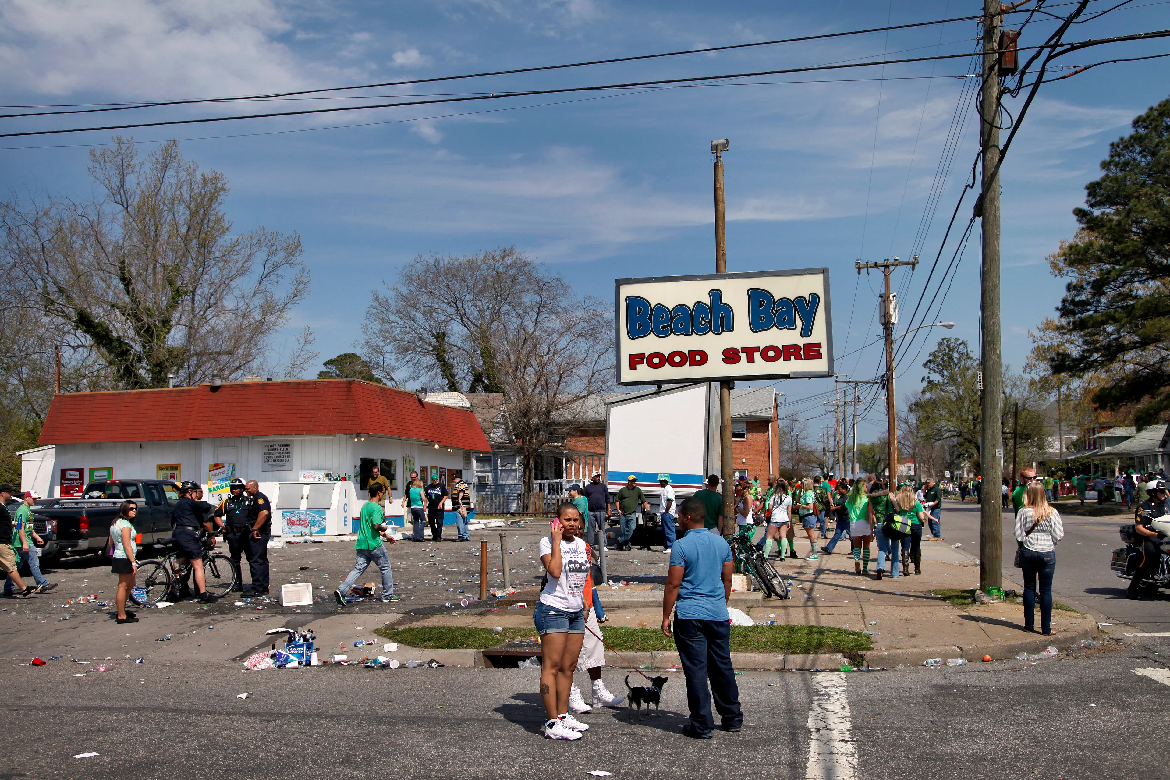 Between the Devil and the Deep Blue Sea is a visual essay about the changing character of a working-class seaside community located along the Chesapeake Bay in Virginia. The work explores residents' relationship to the natural environment and an American neighborhood that has become an intersection of class.