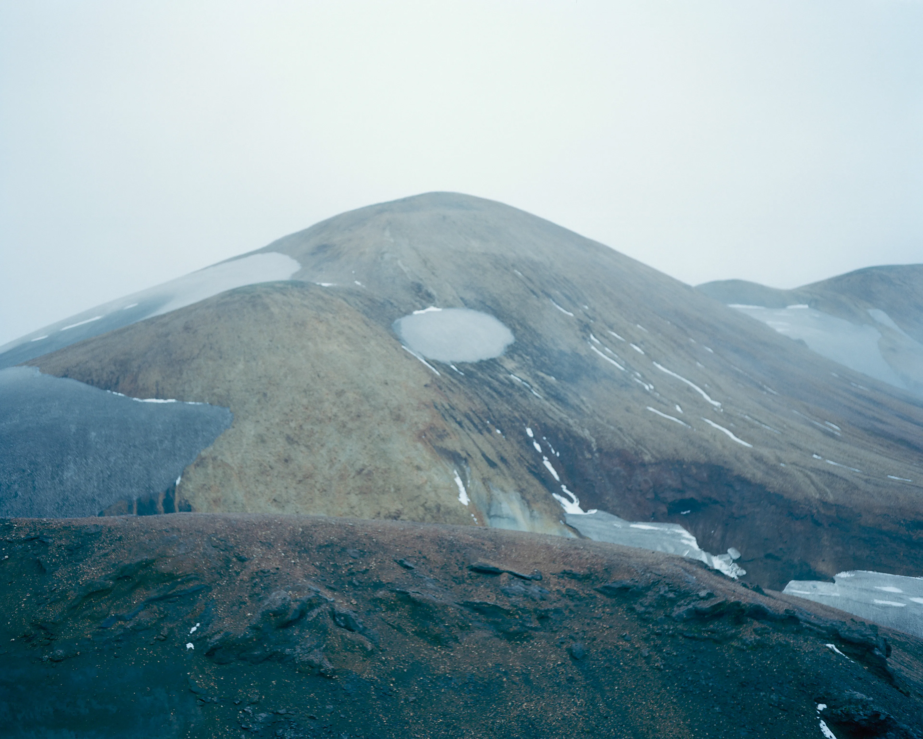 Polaris is a meditation on otherworldly encounters in the Circumpolar Northern landscape. At once an inward and outward exploration, the images reflect my childhood perception of the natural world: a realm of wonder, mystery, and sometimes magic.

To me, nature is the source of spiritual well-being, and making
photographs is a way to connect with that source. These images reconstruct a childhood mythology in the boreal Alaskan landscape, where I was raised. The series explores the affinities
between Iceland and the Alaskan Arctic; distant regions connected by climate, remoteness, and
seismic activity. By traversing the landscape on foot in a receptive state of mind, numinous experiences reveal themselves. Ice, weather, animals, and celestial phenomena take on significance, and our human scale in geologic time becomes clearer.

These images convey transcendent encounters, each imparting a sense of wonder in the presence of the unknown. Polaris, the North Star, functions as a metaphor for the presence I feel emanating from these places, the only constant in environments that are otherwise in constant flux.