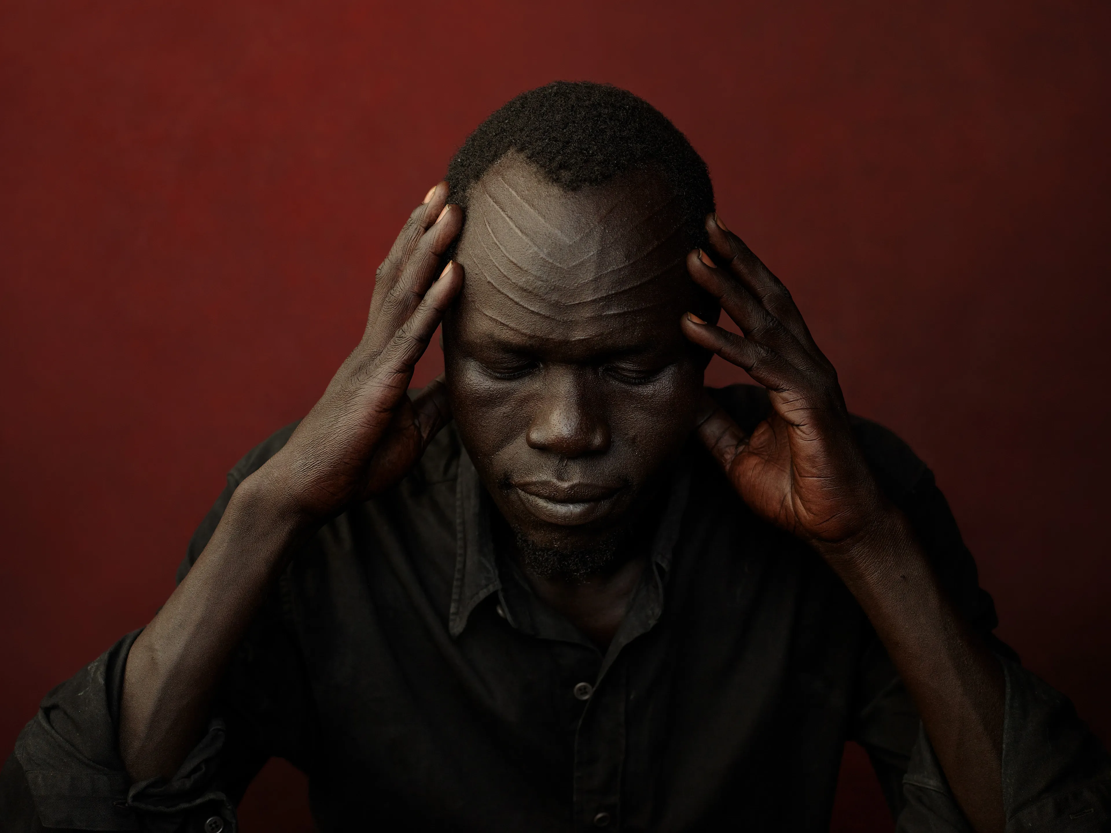 Joey L. returns to Quantum with Ethiopia - Portraits: a collection directly linked to his genesis drop during Season 1. For every environmental image from Joey’s first drop, there is a portrait companion.

“For years, we dragged our nomadic studio tent across almost every region of Ethiopia. In our tent, everyone was equal. We captured pure magic. Every kind of person entered and had their portrait taken. The tent was our little fantasy world. It was the Ethiopia that we dreamed of, even when the reality outside of it was sometimes stricken with searing pain. Each portrait was a tribute to a distinct region of the country. Disconnected cultural threads were woven together in a cohesive visual style in order to truly see Ethiopia— which itself is a modern nation state, but is also the sum of all the diverse people who inhabit it.”

Joey’s portraits alternating on red and black backdrops are the visual backbone of my forthcoming book “Ethiopia” (Insight Editions, January 2023), which compiles 13 years of work.

The tent itself is a metal frame modified with diffusion material made out of netela fabric, which is a hand-spun cotton perfected by Dorze craftspeople. Every portrait is created with natural light molded from the tent itself and photographed on location.

Nuer, Kuardangmang, Palbol, 
Gambela Region, Ethiopia  
October 2020