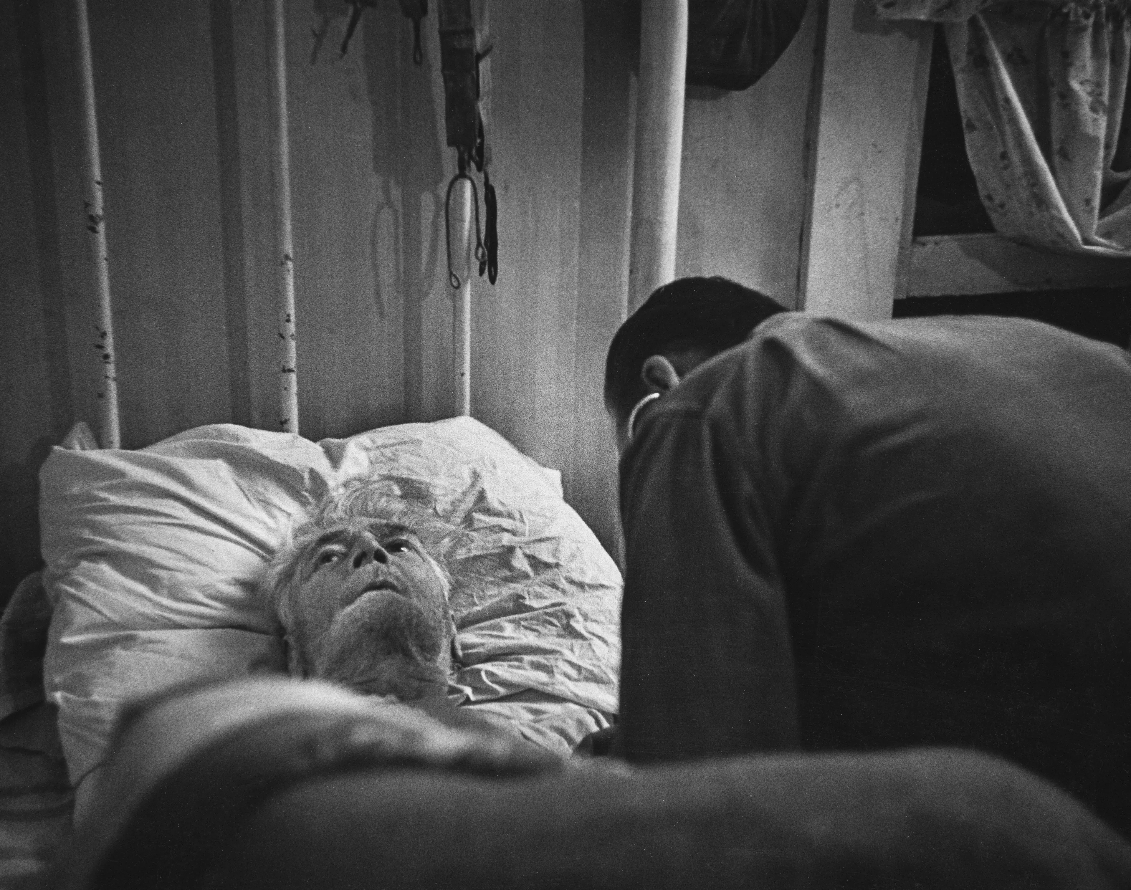 After World War II, LIFE magazine assigned staff photographer W. Eugene Smith a human interest story about a doctor in rural America. They sent him to Kremmling, a small and remote town in northern Colorado. His subject: Dr. Ernest Ceriani. 

At first, Smith observed Dr. Ceriani and earned the trust of the townspeople. He wrote: 'I spent four weeks living with him. I made very few pictures at first. ... I simply faded into the wallpaper and waited.' The resulting story spanned 11 pages in LIFE's September 20, 1948 edition.

Smith's intimate series depicts Dr. Ceriani as a heroic yet weary figure who made house calls, delivered babies, and tended to the young and old alike. Through Smith's lens, Ceriani carries the weight of the world on his shoulders as the only doctor within 400 miles. 

A LIFE compendium later summarized 'Country Doctor' as "an instant classic when published, establishing Smith as a master of the commanding young art form of the photo essay, and solidifying his stature as one of the most passionate and influential photojournalists of the 20th century." As TIME magazine explained in its 2016 compendium '100 Photographs: The Most Influential Images of All Time': "By digging so deeply into his assignment, Smith created a singular, starkly intimate glimpse into the life of a remarkable man. It became not only the most influential photo essay in history but the aspirational template for the form.'"