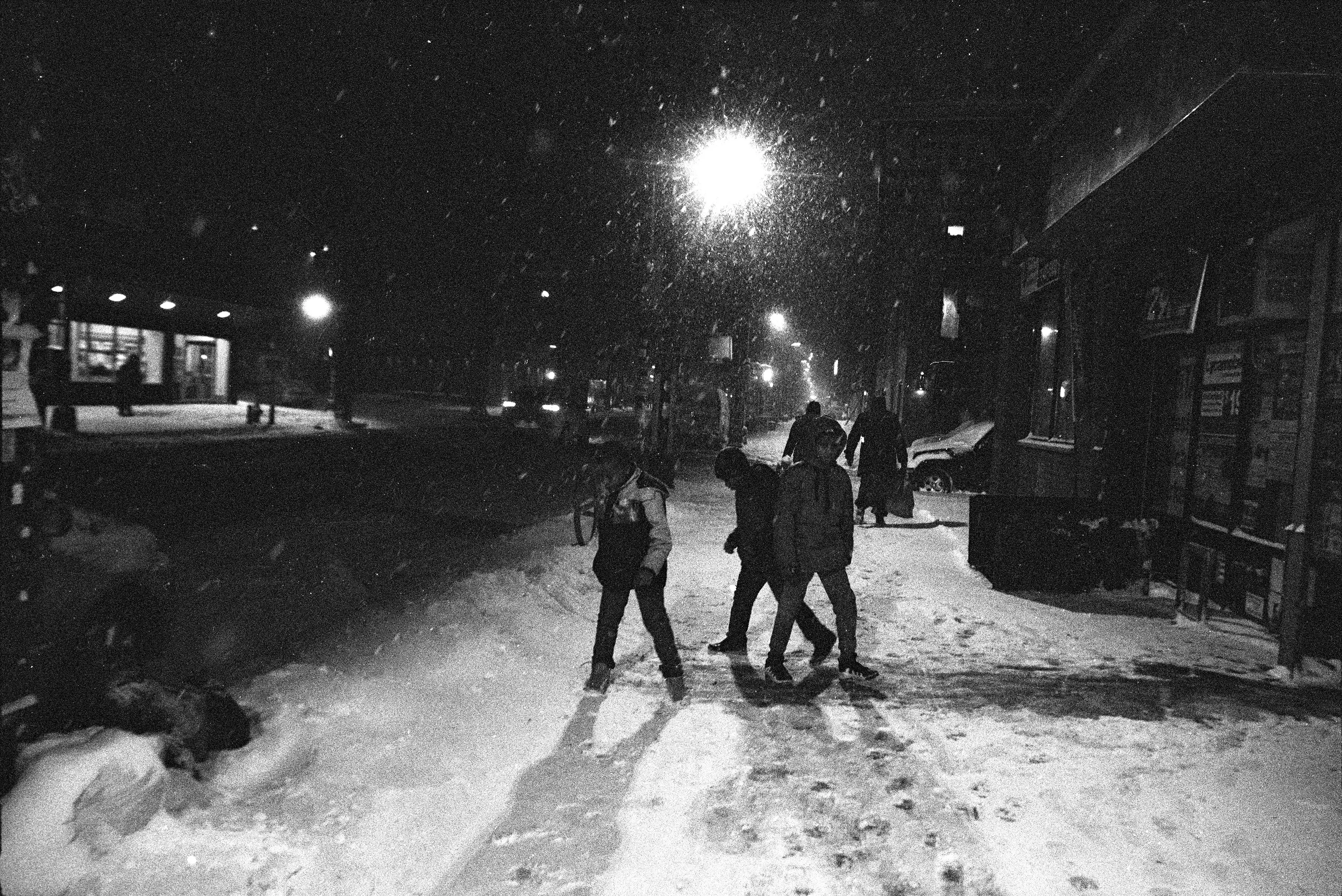 Inspired by the classic observer artists before him (al la Roy DeCarava, Garry Winogrand, and Robert Frank) Laurent Chevalier brings a modern spirit and informed sophistication to this collection of New York City photographs. This collection is a story of New York City, but it is specifically a story of Blackness. Spanning a period of 5 years and punctuated by poetry written by Brooklyn native Dr. Jamila Lysicott, Enough is a tangible exploration of the intersections of the Black experience. Through a lens of candid observation, Enough explores themes of patriotism, power, family and spirit. It does not seek to describe an experience holistically, but rather to present avenues that the viewer may choose and follow at will.

Medium: 35mm black and white negative