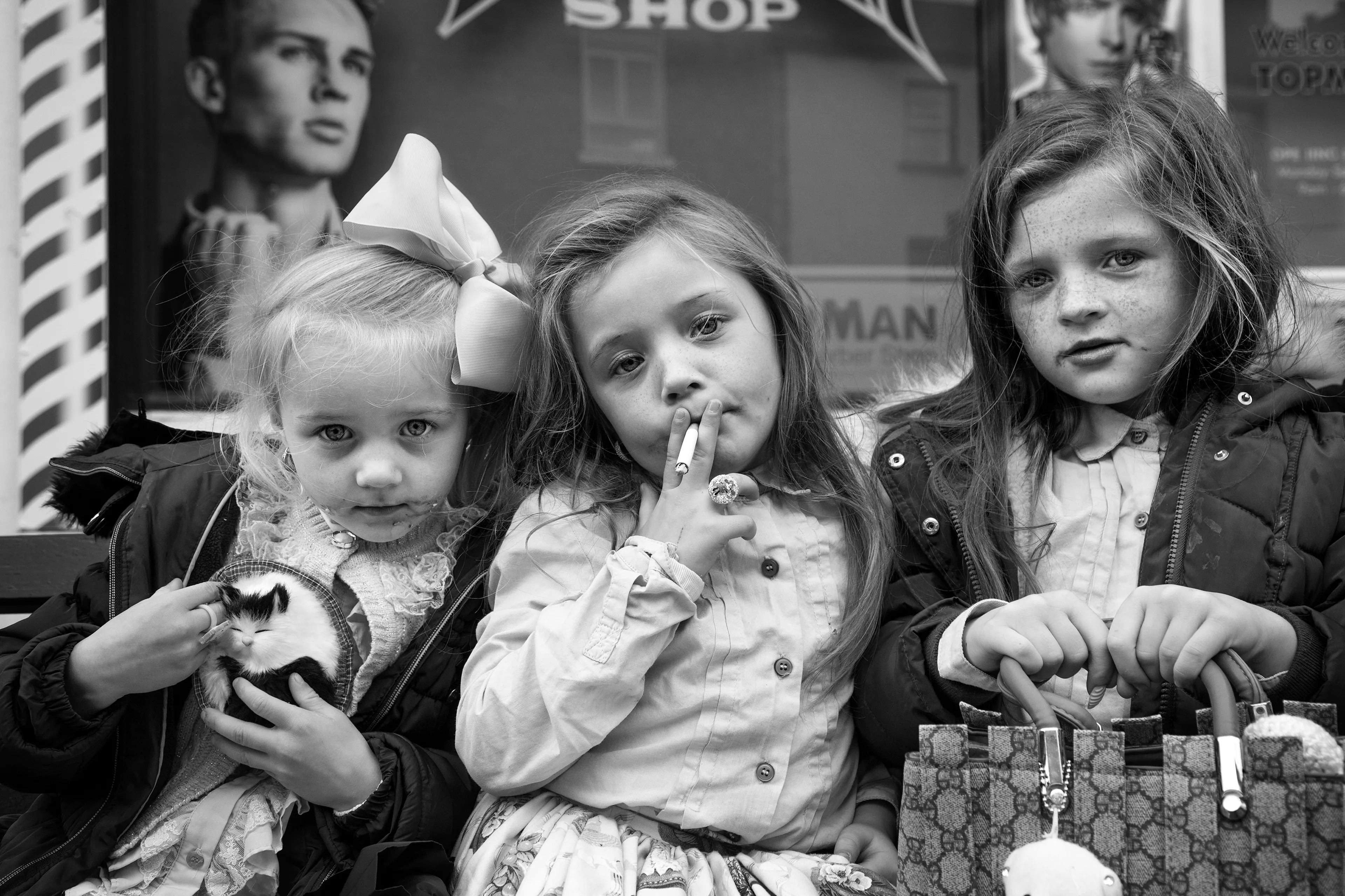 "I have spent my entire career photographing children all over the world. The last several years I have focused my eyes on the Irish Traveller that live in caravans on the side of the road or in open fields throughout Ireland.

The Traveller community are an Irish nomadic indigenous ethnic minority. There is no recorded date as to when Travellers first came to Ireland. This is lost to history but Travellers have been recorded to exist in Ireland as far back as history is recorded. Even with their great history they live as outsiders to society and face unbelievable racism growing up. As a mother of two daughters I became so interested in the culture and traditions and lives of these children. I have spent many years traveling back and forth to Ireland to document these incredible children."