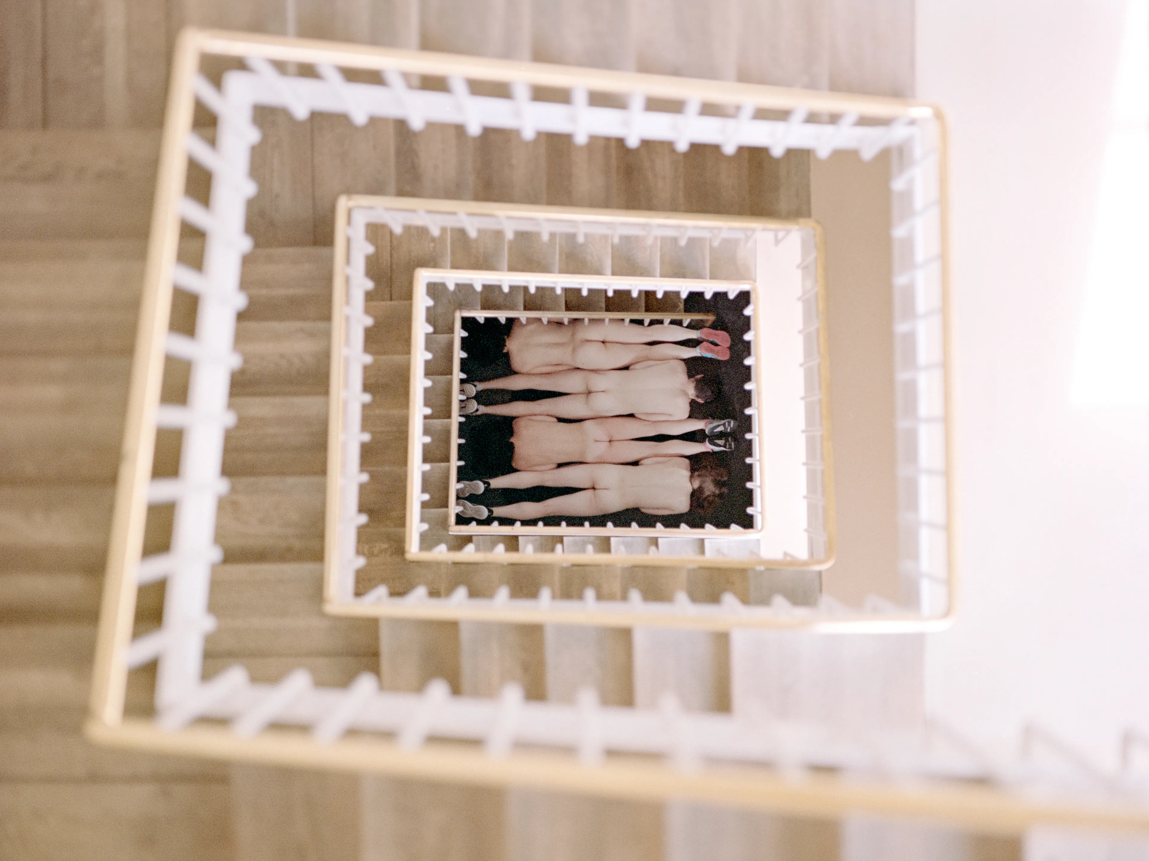 Swedish-British artist AdeY studies subjects such as human balance, strength and physics. Photographing subjects undressed, AdeY’s non-sexualized representation challenges our perceptions of the body, highlighting our vulnerabilities, loneliness,  and strengths that are central to the human condition.
