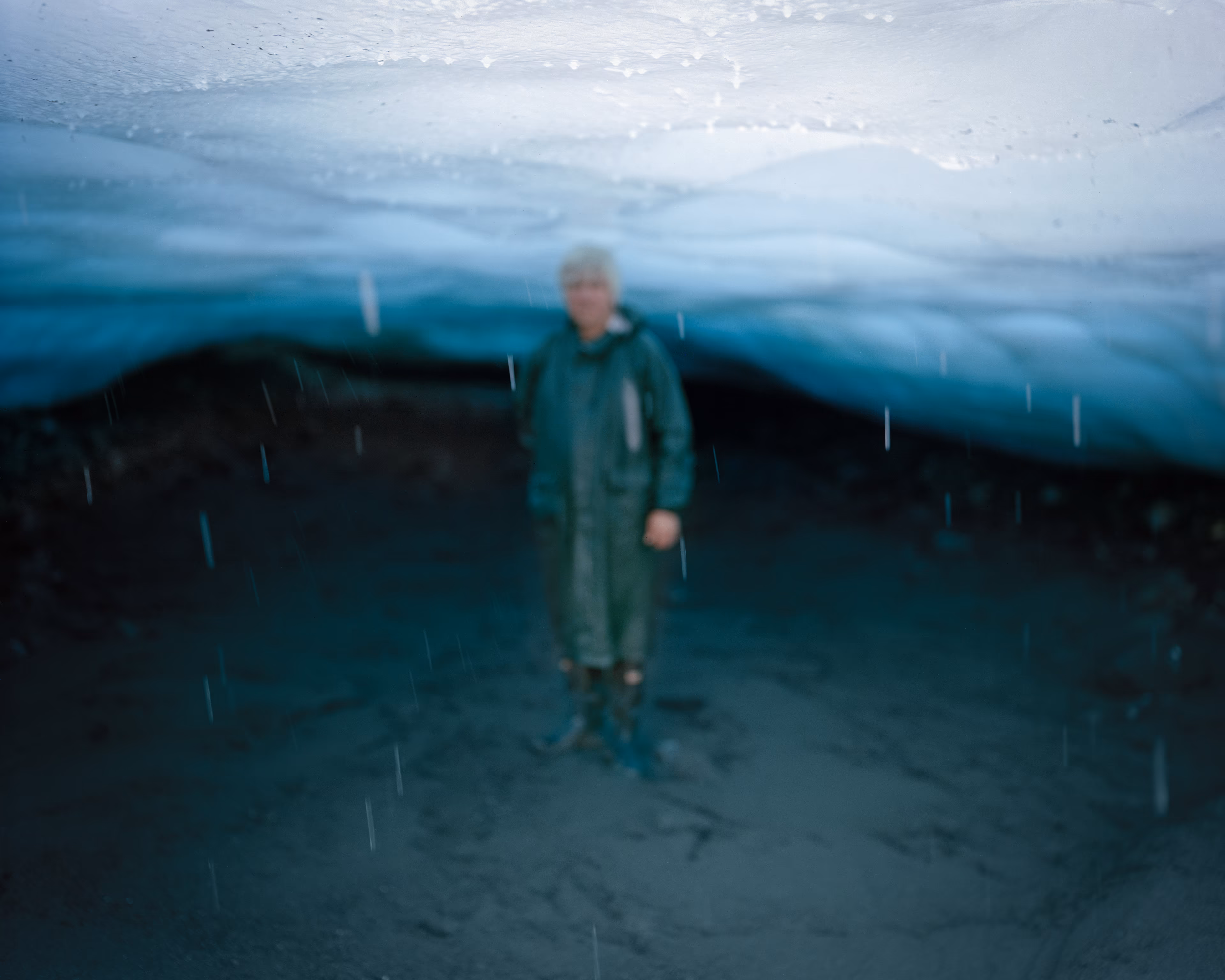 Polaris is a meditation on otherworldly encounters in the Circumpolar Northern landscape. At once an inward and outward exploration, the images reflect my childhood perception of the natural world: a realm of wonder, mystery, and sometimes magic.

To me, nature is the source of spiritual well-being, and making
photographs is a way to connect with that source. These images reconstruct a childhood mythology in the boreal Alaskan landscape, where I was raised. The series explores the affinities
between Iceland and the Alaskan Arctic; distant regions connected by climate, remoteness, and
seismic activity. By traversing the landscape on foot in a receptive state of mind, numinous experiences reveal themselves. Ice, weather, animals, and celestial phenomena take on significance, and our human scale in geologic time becomes clearer.

These images convey transcendent encounters, each imparting a sense of wonder in the presence of the unknown. Polaris, the North Star, functions as a metaphor for the presence I feel emanating from these places, the only constant in environments that are otherwise in constant flux.