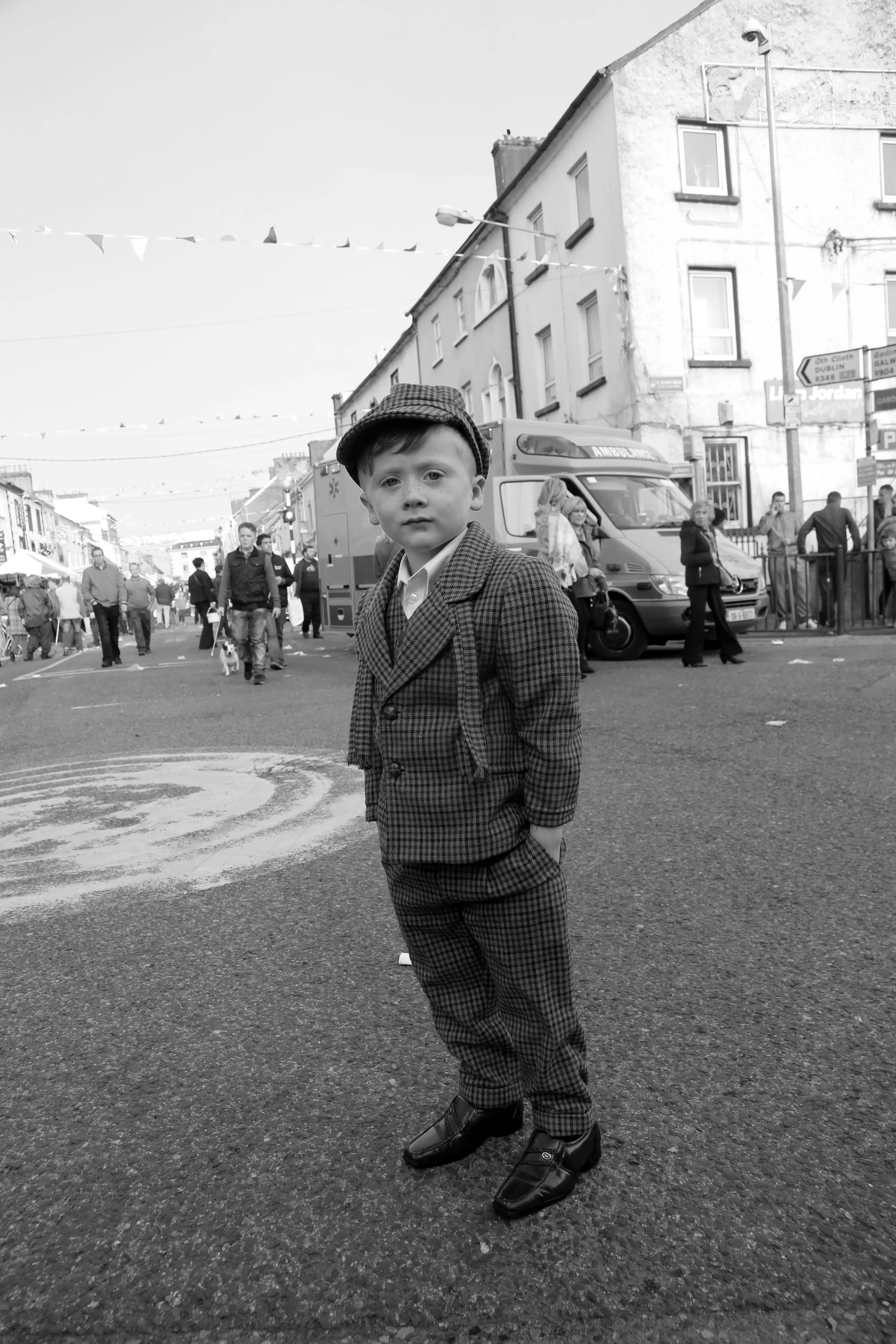 "I have spent my entire career photographing children all over the world. The last several years I have focused my eyes on the Irish Traveller that live in caravans on the side of the road or in open fields throughout Ireland.

The Traveller community are an Irish nomadic indigenous ethnic minority. There is no recorded date as to when Travellers first came to Ireland. This is lost to history but Travellers have been recorded to exist in Ireland as far back as history is recorded. Even with their great history they live as outsiders to society and face unbelievable racism growing up. As a mother of two daughters I became so interested in the culture and traditions and lives of these children. I have spent many years traveling back and forth to Ireland to document these incredible children."