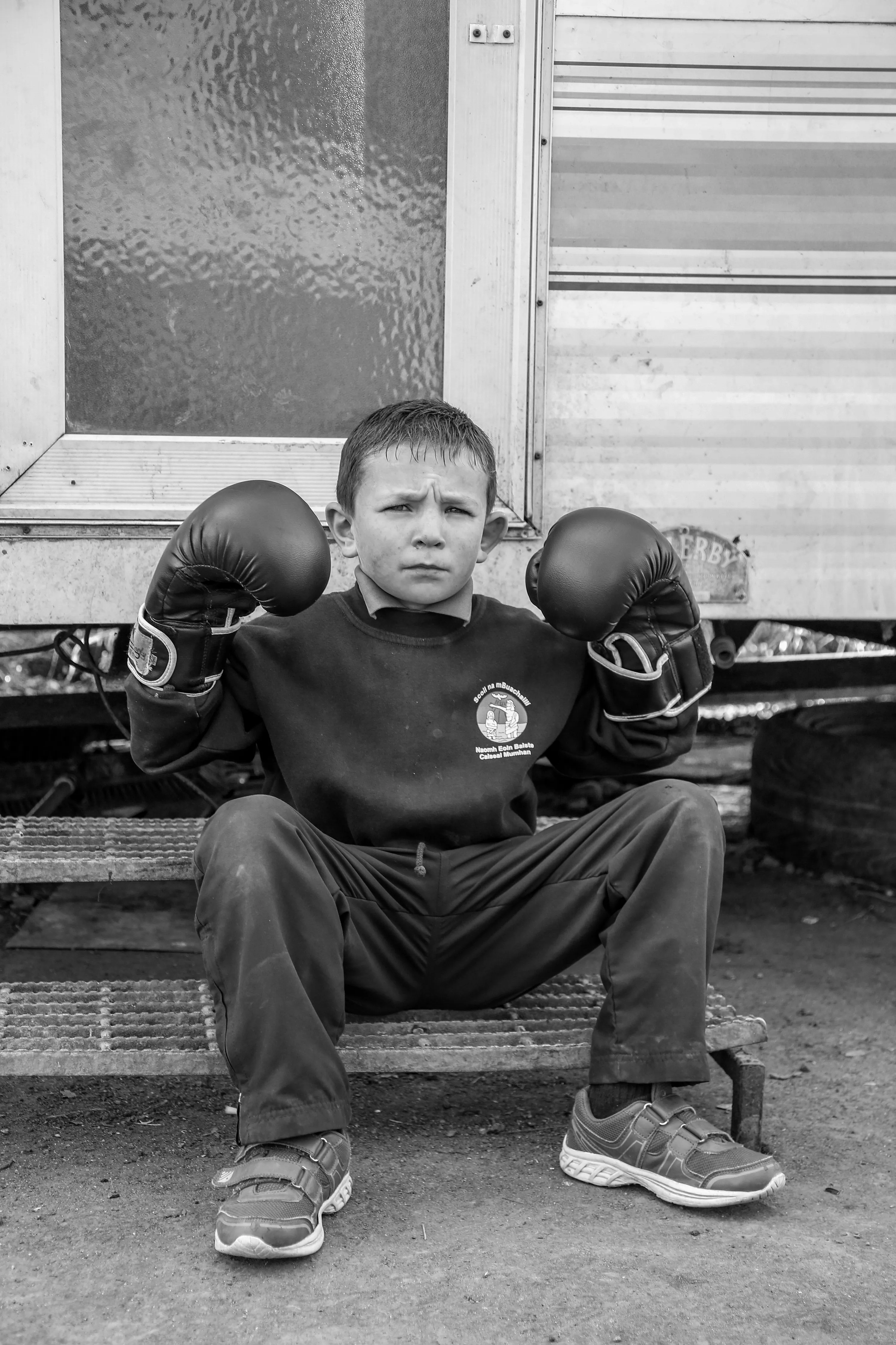 "I have spent my entire career photographing children all over the world. The last several years I have focused my eyes on the Irish Traveller that live in caravans on the side of the road or in open fields throughout Ireland.

The Traveller community are an Irish nomadic indigenous ethnic minority. There is no recorded date as to when Travellers first came to Ireland. This is lost to history but Travellers have been recorded to exist in Ireland as far back as history is recorded. Even with their great history they live as outsiders to society and face unbelievable racism growing up. As a mother of two daughters I became so interested in the culture and traditions and lives of these children. I have spent many years traveling back and forth to Ireland to document these incredible children."