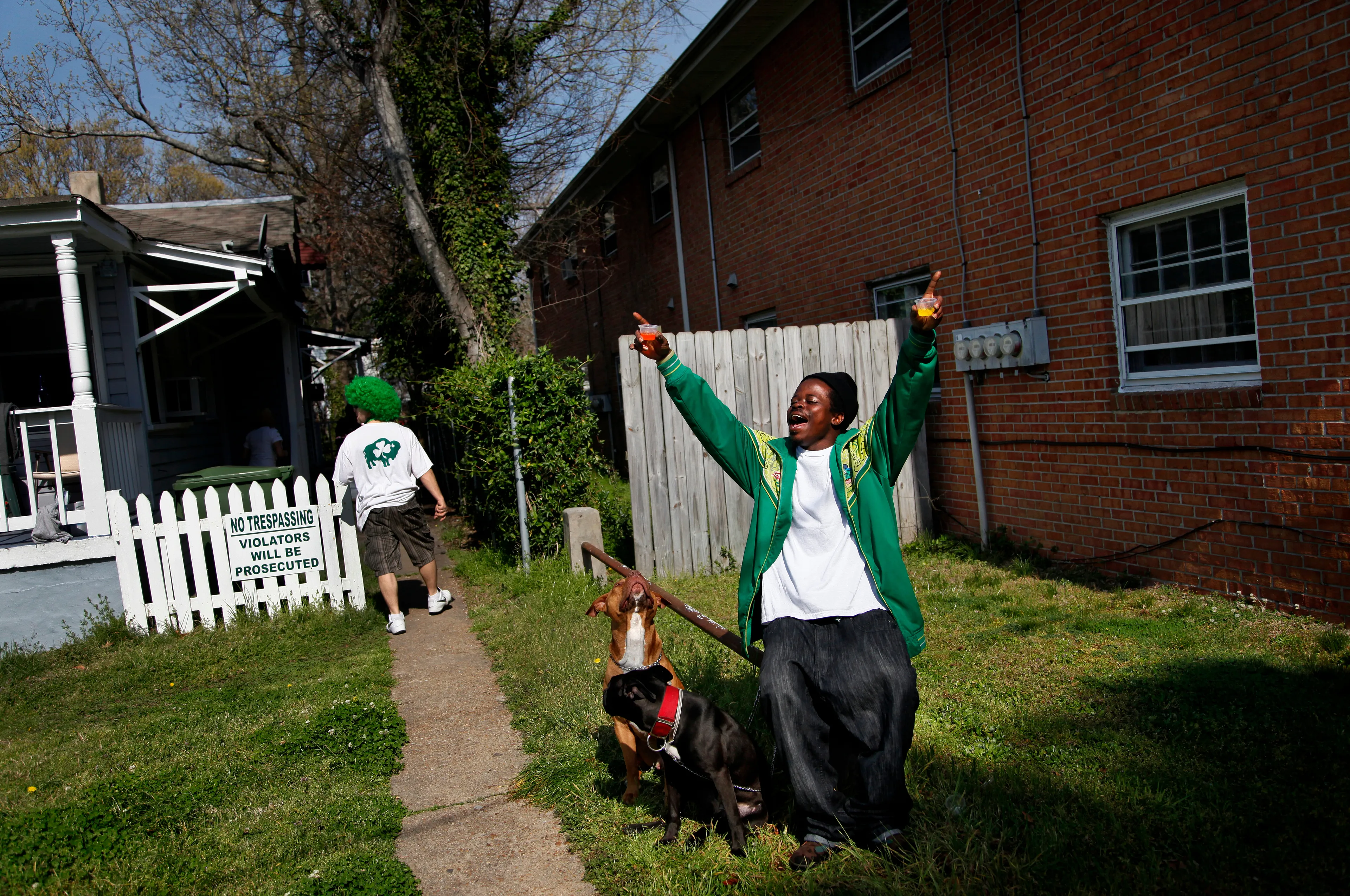 Between the Devil and the Deep Blue Sea is a visual essay about the changing character of a working-class seaside community located along the Chesapeake Bay in Virginia. The work explores residents' relationship to the natural environment and an American neighborhood that has become an intersection of class.