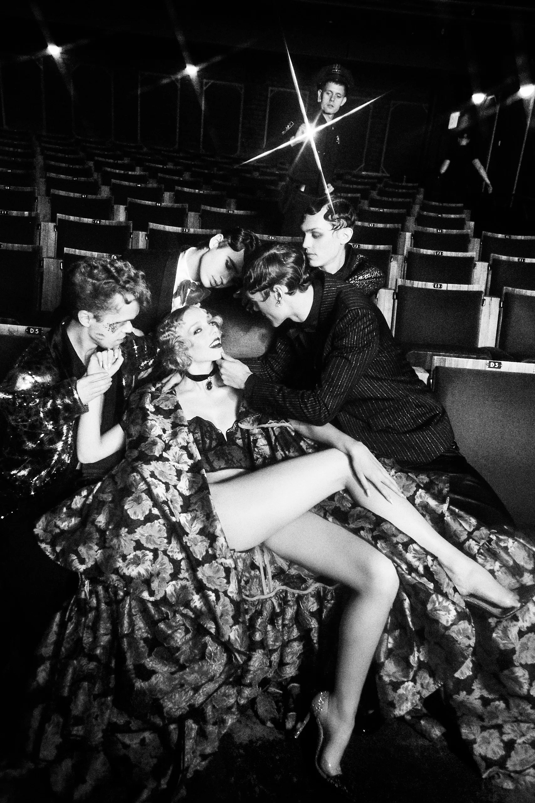 Ellen Von Unwerth’s thirty-year storied career defined the aesthetic of the 90’s and 2000’s and has made her a staple of fashion photography. Crafting cinematic scenarios for her shoots, Von Unwerth’s flashy, kinky, and humorous photographs invite viewers to come along on a boisterous escapade. By furnishing each of her subjects with a new persona to inhabit, she allows their inhibitions to melt away. The story telling aspect in her creative process has allowed her to create images that are never static and begs the question, “what is really going on here?” The inherent sexuality in her images is never without fun, and the subjects within her works are always powerful - positioned in control of their sex appeal.