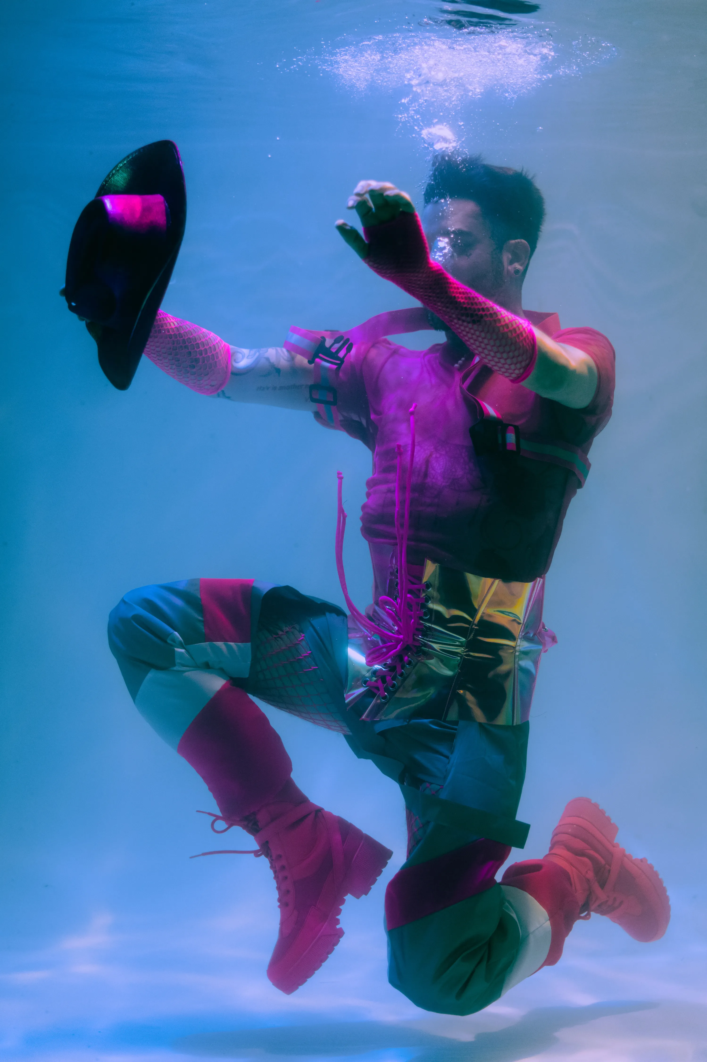 In their first collaboration, Quantum Art and RED Dao are thrilled to offer Summer Sun, a 75-piece digital fashion photography collection. Featuring work by Jeremy Cowart, Marilyn Hue, Rielle Oase, Julie Pacino, and Ismail Zaidy, this dynamic drop presents a range of styles and perspectives that emphasize how fashion continues to define self-expression in web3 and beyond.

JEREMY COWART has spent the past 15 years as a photographer, specializing in celebrity portraiture and humanitarian photography projects around the world. Before becoming a photographer, he spent time as both an abstract painter and a graphic designer.

Born & raised in Southern California, MARILYN HUE is a part of a new generation of entrepreneurs in the era of Social Media. 

It’s not often artists will look to themselves as a source of inspiration, but for Marilyn, highlighting the many different sides of her personality has been the calling card to her growing success.

Though most commonly known for her portraits and capturing streetwear, Marilyn continued her passion in digital art. She currently works as the lead creative for OWSLA & Skrillex.
In addition, Marilyn is the co-founder of OK COOL™ Studios, where her design prowess and ideation shine.

Homeschooled her entire childhood, RIELLE OASE's work is an inquiry into the social structures she wasn't privy to as a kid. Her work celebrates the oddity of human behavior by embracing awkwardness. Beginning college at the age of 13, photography became an exercise in understanding social hierarchies that existed around her. Rielle found similar disconnections in the relationship between fashion and reality and explores those boundaries as a fashion photographer in Los Angeles.

JULIE PACINO features subjects that exist between binaries and their expected roles. Her films and photographs spark conversations about the interplay between sexuality and power, the communal and the autocratic, and frequently use psychological horror to embody existing power structures.  Her most recent NFT collection, Keepers of the Inn, is the first NFT project to fund a feature film.

​A self-taught Moroccan photographer, ISMAIL ZAIDY experimented with various creative fields before landing on photography. He draws inspiration from his family and heritage .



Artist: Marilyn Hue
