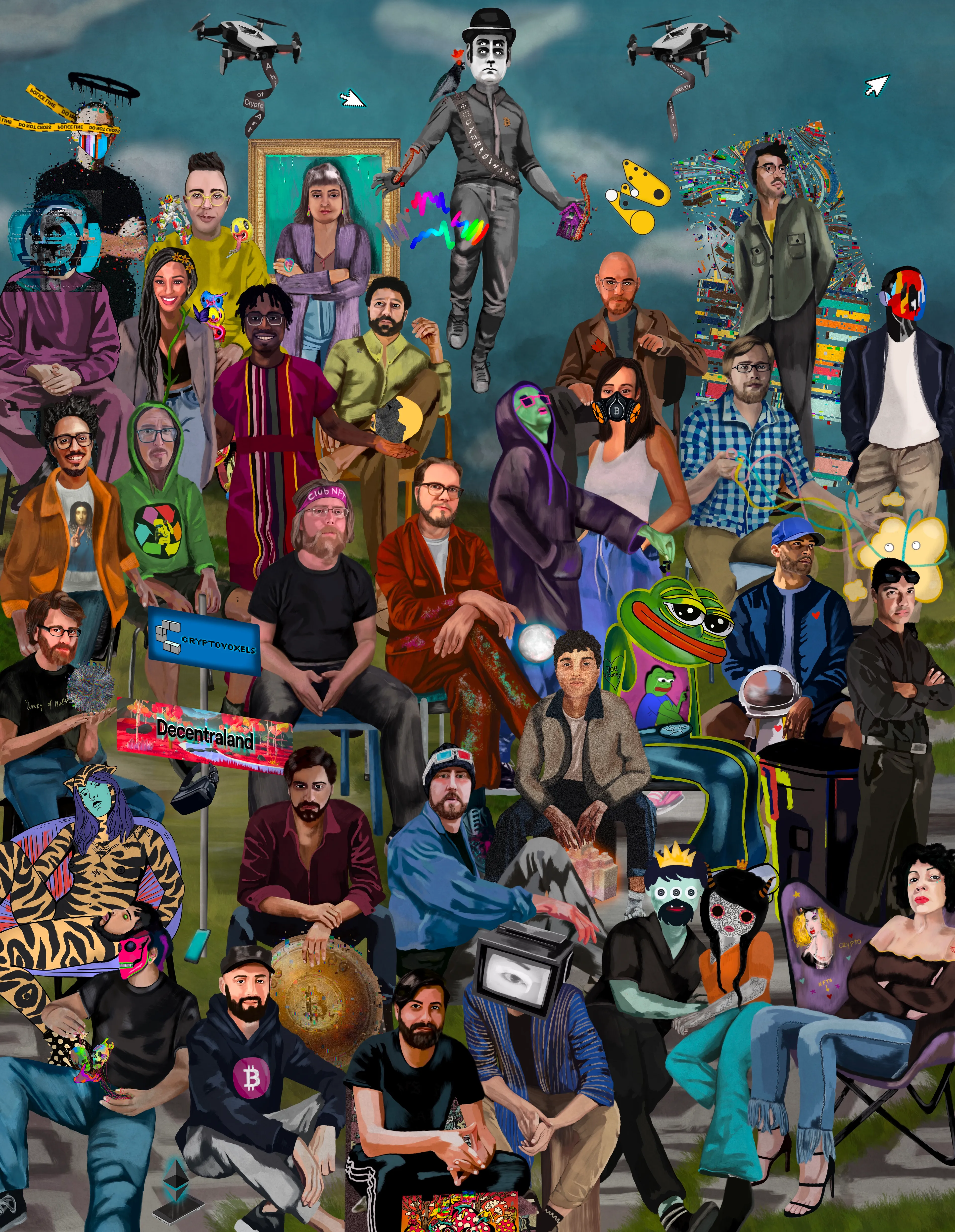 A HISTORY OF CRYPTOART - center by Panter Xhita

Artists Featured: 

Matt Kane / Xcopy / Josie / Coldie / Carlos Marcial / Alotta Money / Eclectic Method / Osinachi / Hackatao / Neurocolor / Robness / Artnome / Ann Ahoy / Micah Johnson / Skygolpe / GusGrillasca / Bryan Brinkman / Lethabo / Rare Pepe / Videodrome / Miss Al Simpson / Stellabelle / Slimesunday / MightyMoose / Shortcut / Joy / Gary Cartlidge / Killer Acid / Snowfro / Tyler Hobbs / Dmitri Cherniak / Han.