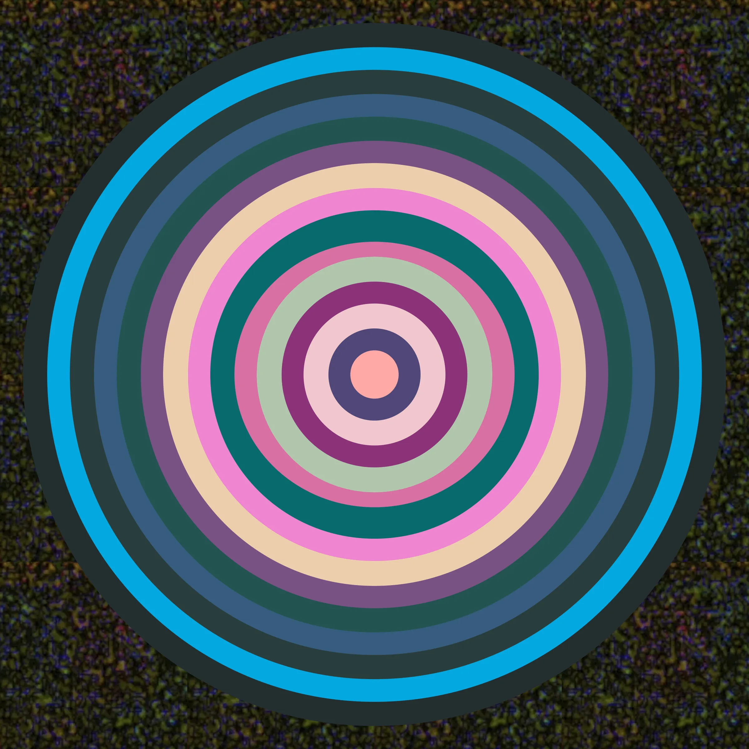 This is a generative art project that pays homage to the distinctive styles of a diverse group of artists by using the color gradient from their artworks and combining them through a series of interleaving concentric circles. The artists featured in the second season are 0009, Albert Soloviev, ALIENQUEEN, Alpha Centauri Kid, S, Archan Nair, Summer Wagner, mae, Haze Long, lilyillo, Mia Forrest , pastel papi, noCreative, Neil Burnell, pho, Reuben Wu, Richard Zheng, Rik Oostenbroek, Samantha Cavet, Sean Mundy, SeerLight, tjo, Victor Mosquera, Yatreda, XSULLO