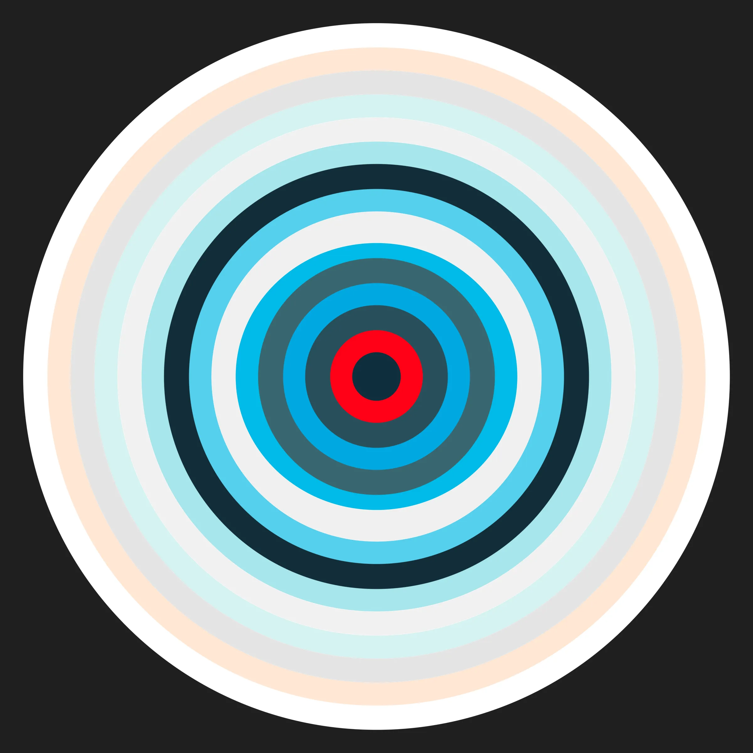 This is a generative art project that pays homage to the distinctive styles of a diverse group of artists by using the color gradient from their artworks and combining them through a series of interleaving concentric circles. The artists featured in the second season are 0009, Albert Soloviev, ALIENQUEEN, Alpha Centauri Kid, S, Archan Nair, Summer Wagner, mae, Haze Long, lilyillo, Mia Forrest , pastel papi, noCreative, Neil Burnell, pho, Reuben Wu, Richard Zheng, Rik Oostenbroek, Samantha Cavet, Sean Mundy, SeerLight, tjo, Victor Mosquera, Yatreda, XSULLO