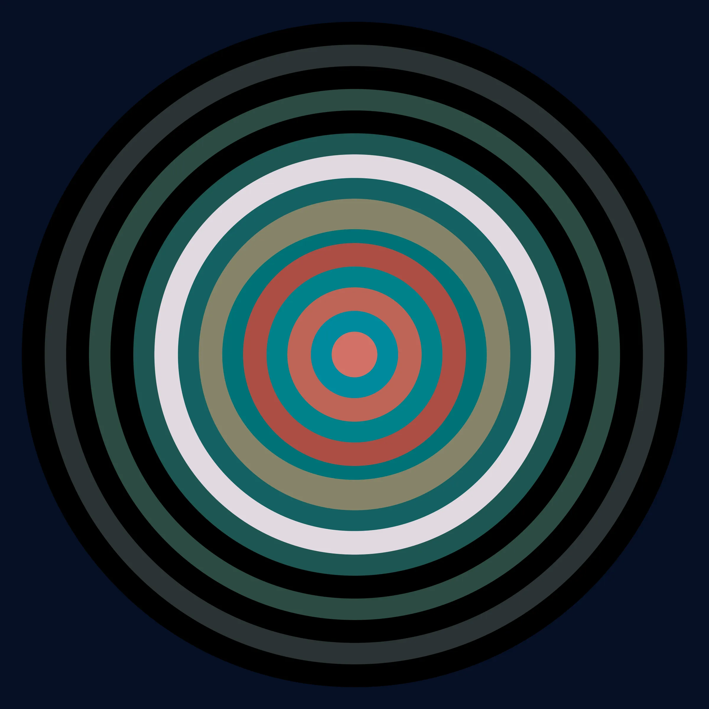 This is a generative art project that pays homage to the distinctive styles of a diverse group of artists by using the color gradient from their artworks and combining them through a series of interleaving concentric circles. The artists featured in the second season are 0009, Albert Soloviev, ALIENQUEEN, Alpha Centauri Kid, S, Archan Nair, Summer Wagner, mae, Haze Long, lilyillo, Mia Forrest , pastel papi, noCreative, Neil Burnell, pho, Reuben Wu, Richard Zheng, Rik Oostenbroek, Samantha Cavet, Sean Mundy, SeerLight, tjo, Victor Mosquera, Yatreda, XSULLO