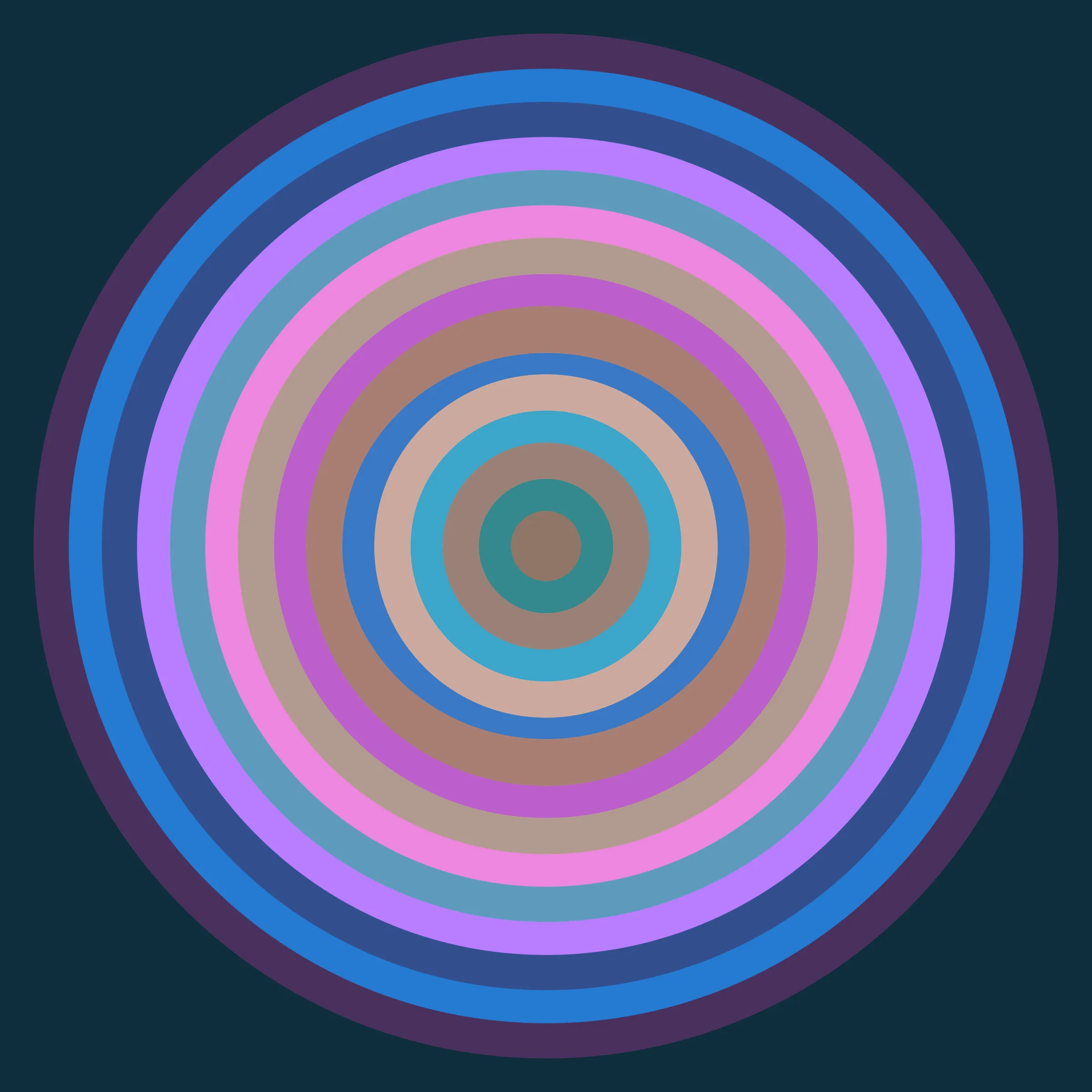 This is a generative art project that pays homage to the distinctive styles of a diverse group of artists by using the color gradient from their artworks and combining them through a series of interleaving concentric circles. The artists featured in the second season are 0009, Albert Soloviev, ALIENQUEEN, Alpha Centauri Kid, S, Archan Nair, Summer Wagner, mae, Haze Long, lilyillo, Mia Forrest , pastel papi, noCreative, Neil Burnell, pho, Reuben Wu, Richard Zheng, Rik Oostenbroek, Samantha Cavet, Sean Mundy, SeerLight, tjo, Victor Mosquera, Yatreda, XSULLO