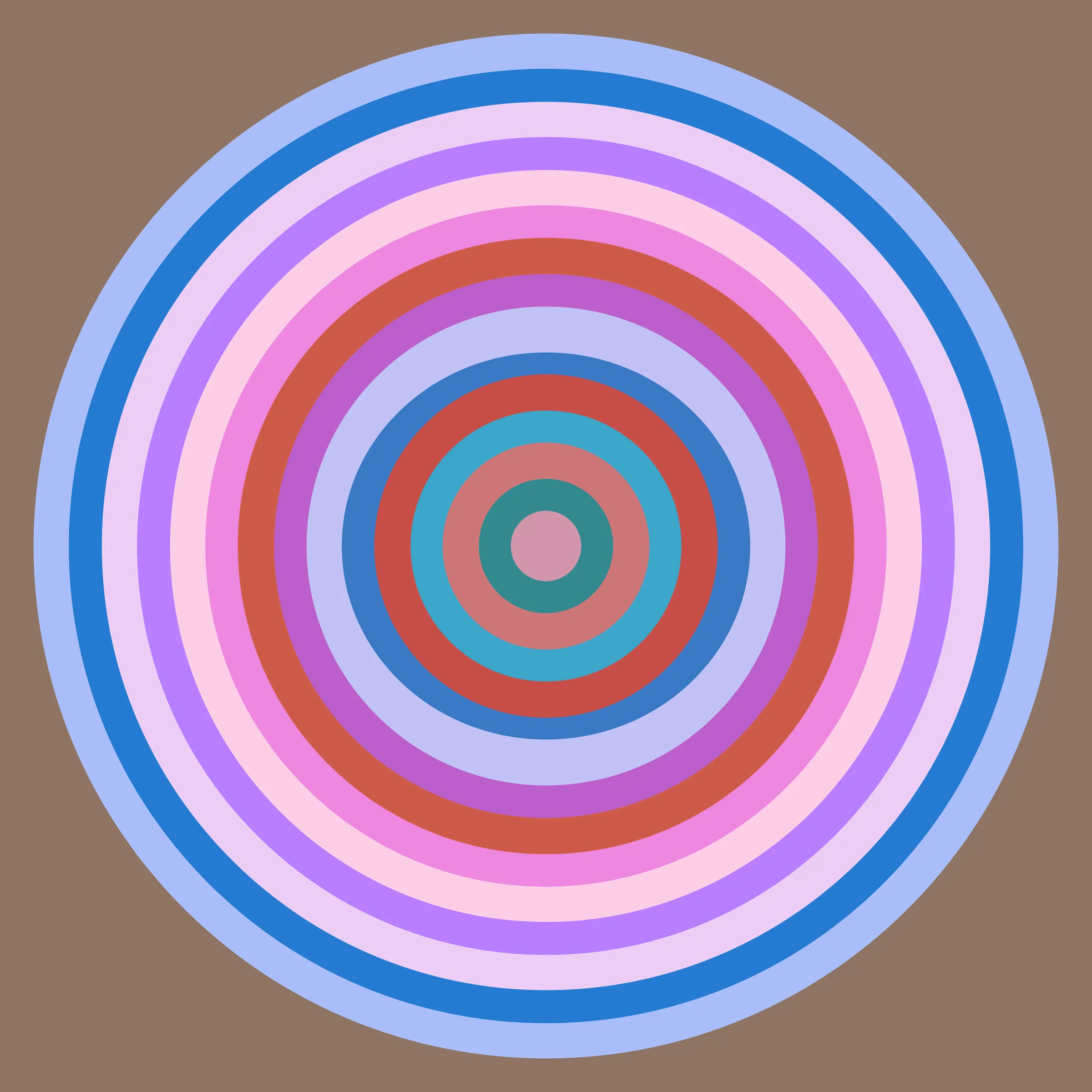 This is a generative art project that pays homage to the distinctive styles of a diverse group of artists by using the color gradient from their artworks and combining them through a series of interleaving concentric circles. The artists featured in the second season are 0009, Albert Soloviev, ALIENQUEEN, Alpha Centauri Kid, S, Archan Nair, Summer Wagner, mae, Haze Long, lilyillo, Mia Forrest , pastel papi, noCreative, Neil Burnell, pho, Reuben Wu, Richard Zheng, Rik Oostenbroek, Samantha Cavet, Sean Mundy, SeerLight, tjo, Victor Mosquera, Yatreda, XSULLO