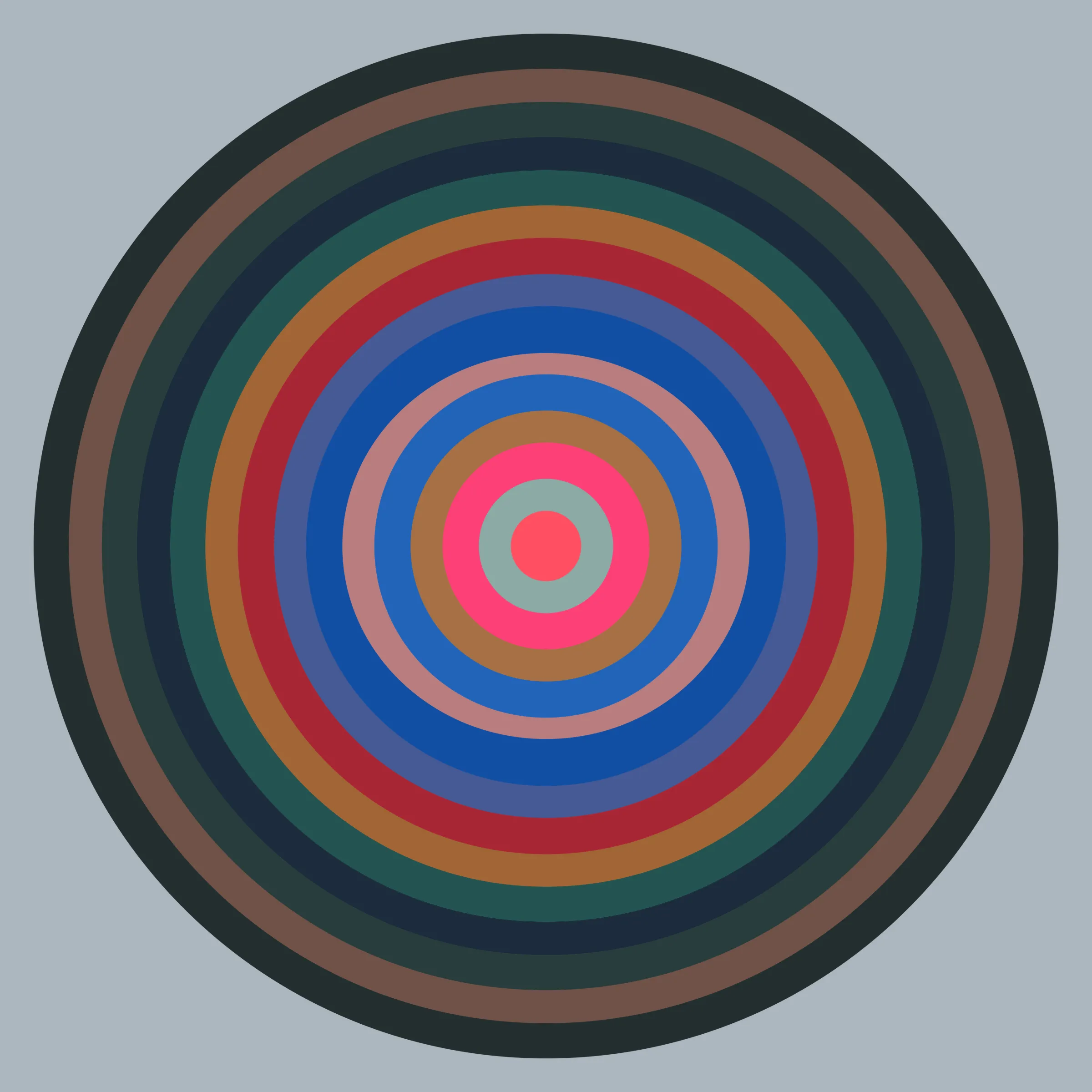 This is a generative art project that pays homage to the distinctive styles of a diverse group of artists by using the color gradient from their artworks and combining them through a series of interleaving concentric circles. The artists featured in the second season are 0009, Albert Soloviev, ALIENQUEEN, Alpha Centauri Kid, S, Archan Nair, Summer Wagner, mae, Haze Long, lilyillo, Mia Forrest , pastel papi, noCreative, Neil Burnell, pho, Reuben Wu, Richard Zheng, Rik Oostenbroek, Samantha Cavet, Sean Mundy, SeerLight, tjo, Victor Mosquera, Yatreda, XSULLO