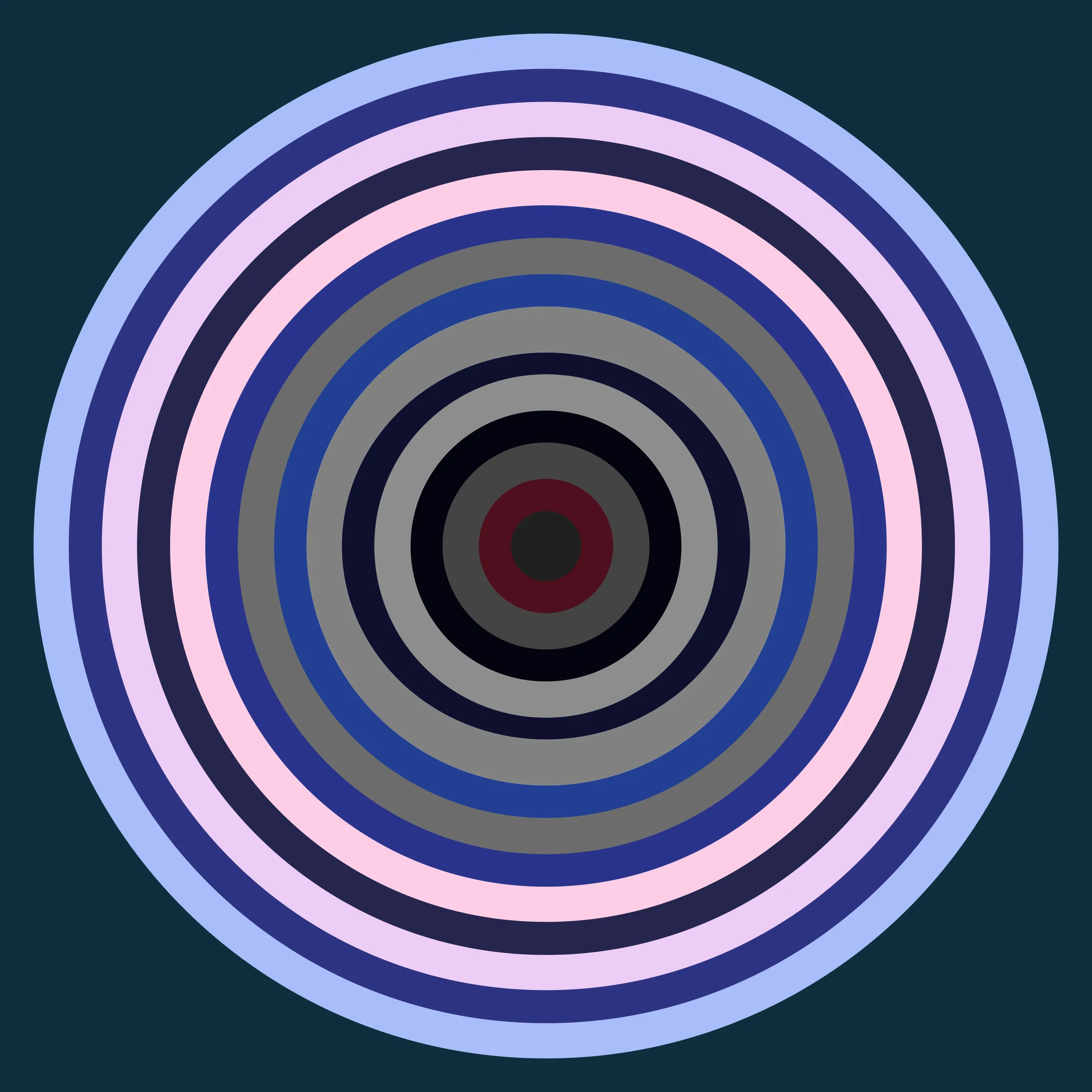 This is a generative art project that pays homage to the distinctive styles of a diverse group of artists by using the color gradient from their artworks and combining them through a series of interleaving concentric circles. The artists featured in the second season are 0009, Albert Soloviev, ALIENQUEEN, Alpha Centauri Kid, S, Archan Nair, Summer Wagner, mae, Haze Long, lilyillo, Mia Forrest , pastel papi, noCreative, Neil Burnell, pho, Reuben Wu, Richard Zheng, Rik Oostenbroek, Samantha Cavet, Sean Mundy, SeerLight, tjo, Victor Mosquera, Yatreda, XSULLO