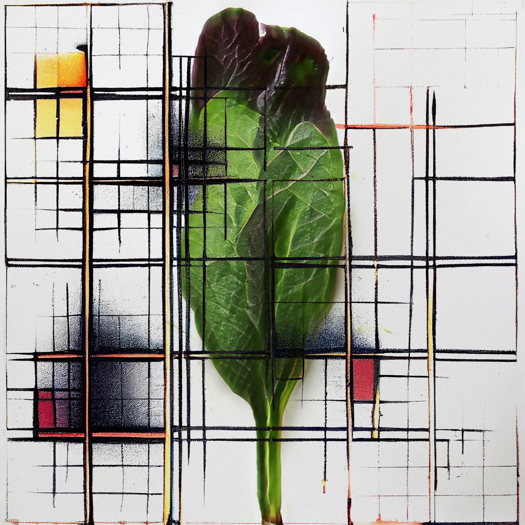 Welcome to NeuralBricolage's veGAN Grande Finale, a hundred and one new unique latenttuce cultivars, this time grown on generative geometric grids to provide a framework for their growth. The latenttuce project has started more than 4 years ago with the main goal to present humble and familiar vegetables afresh as unfamiliar and stunning. But oftentimes while pretty, salad leaves can’t stand on their own aesthetically - to show off their quiet organic beauty I contrasted it with the geometry of a grid adding it also as a metaphor for synergetic growth. As always, these cultivars are sourced from the NeuralBricolage terroir, ensuring their unique origin and quality. Enjoy the last harvest season!