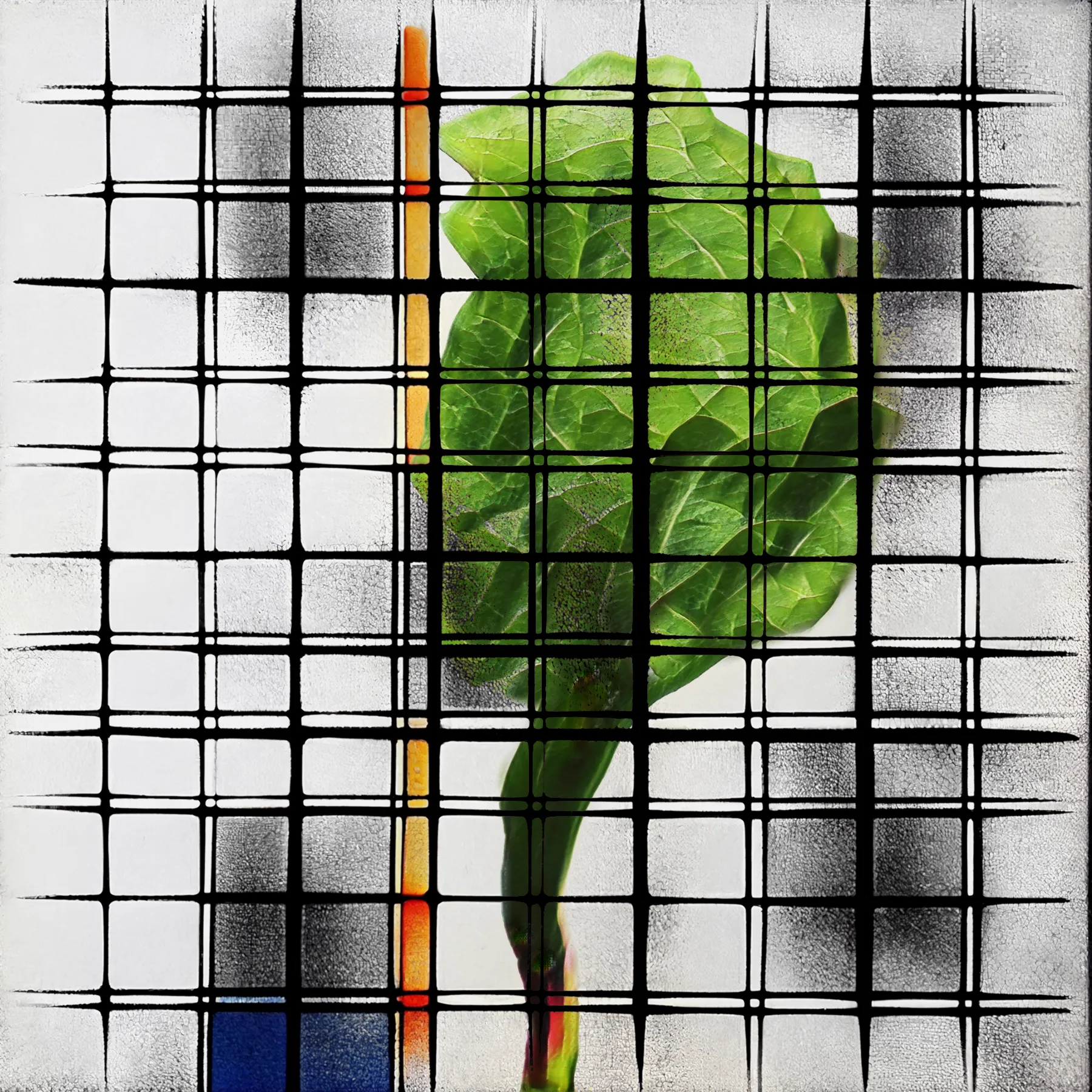 Welcome to NeuralBricolage's veGAN Grande Finale, a hundred and one new unique latenttuce cultivars, this time grown on generative geometric grids to provide a framework for their growth. The latenttuce project has started more than 4 years ago with the main goal to present humble and familiar vegetables afresh as unfamiliar and stunning. But oftentimes while pretty, salad leaves can’t stand on their own aesthetically - to show off their quiet organic beauty I contrasted it with the geometry of a grid adding it also as a metaphor for synergetic growth. As always, these cultivars are sourced from the NeuralBricolage terroir, ensuring their unique origin and quality. Enjoy the last harvest season!