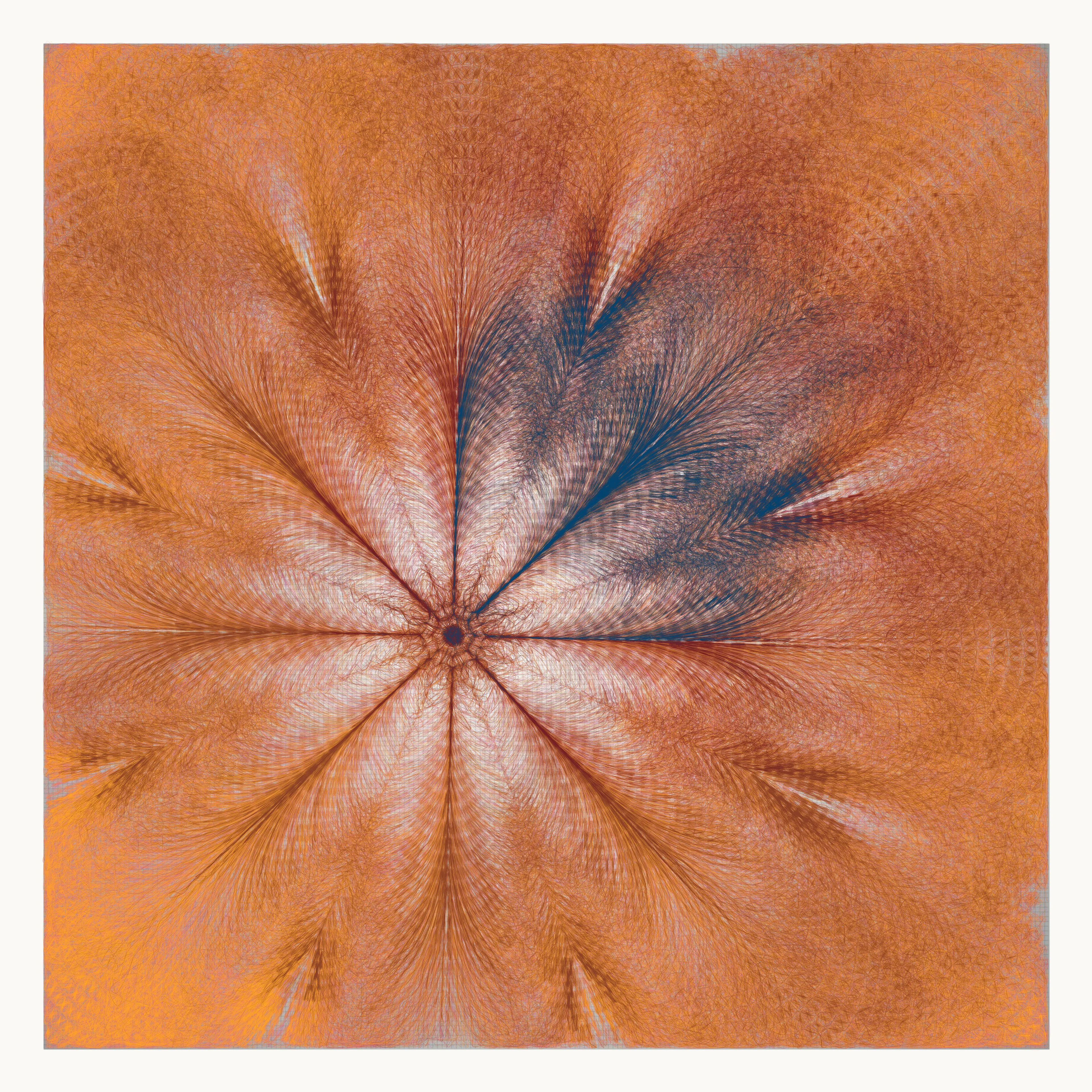 Singularity consists of 150 abstract generative flowers, each bursting to life from a single point, like a cosmic explosion frozen in time. These flowers are a symphony of color, with intricate patterns and delicate petals that invite the viewer to explore every detail. Their beauty is transcendent, stirring something deep within the soul.

In this collection, the flowers serve as a metaphor for growth and potential. From a single point of origin, each flower unfolds into something unique and awe-inspiring, reminding us that even the smallest seed contains limitless possibilities.

This collection is a testament to the beauty and power of generative art. It invites us on a journey into the infinite, celebrating the vibrant, ever-changing nature of life itself.