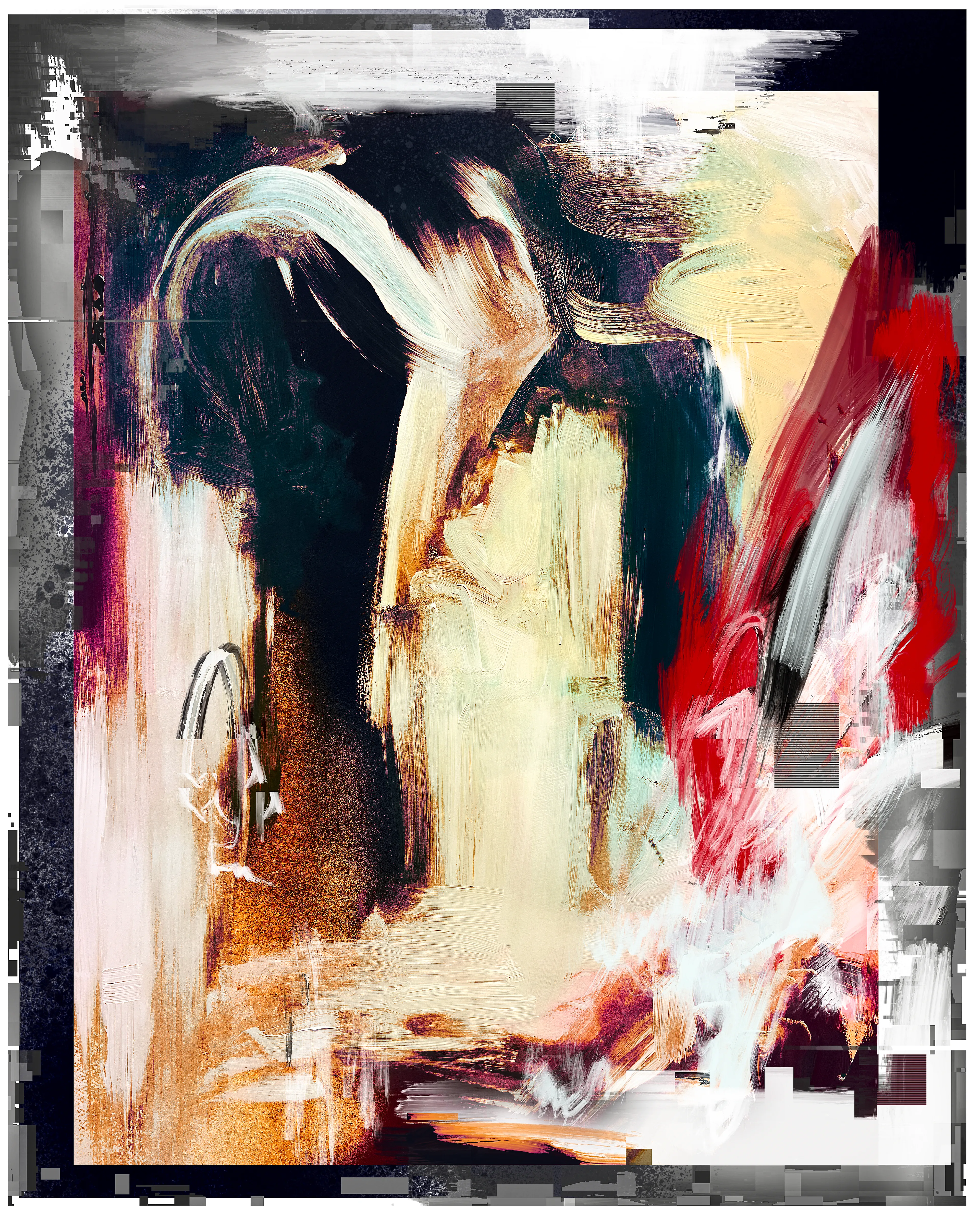 "I'm Afraid I'm Ablaze With The People I've Been"
2023
1/1

4200x5225px at 300dpi

Digital and physical painting. The primary purchaser will receive the A0 (76x111cms) physical painting on Somerset Archival paper (mixed media) that was created as part of this piece. Please message me on twitter to arrange delivery.

- JA

25.02.23