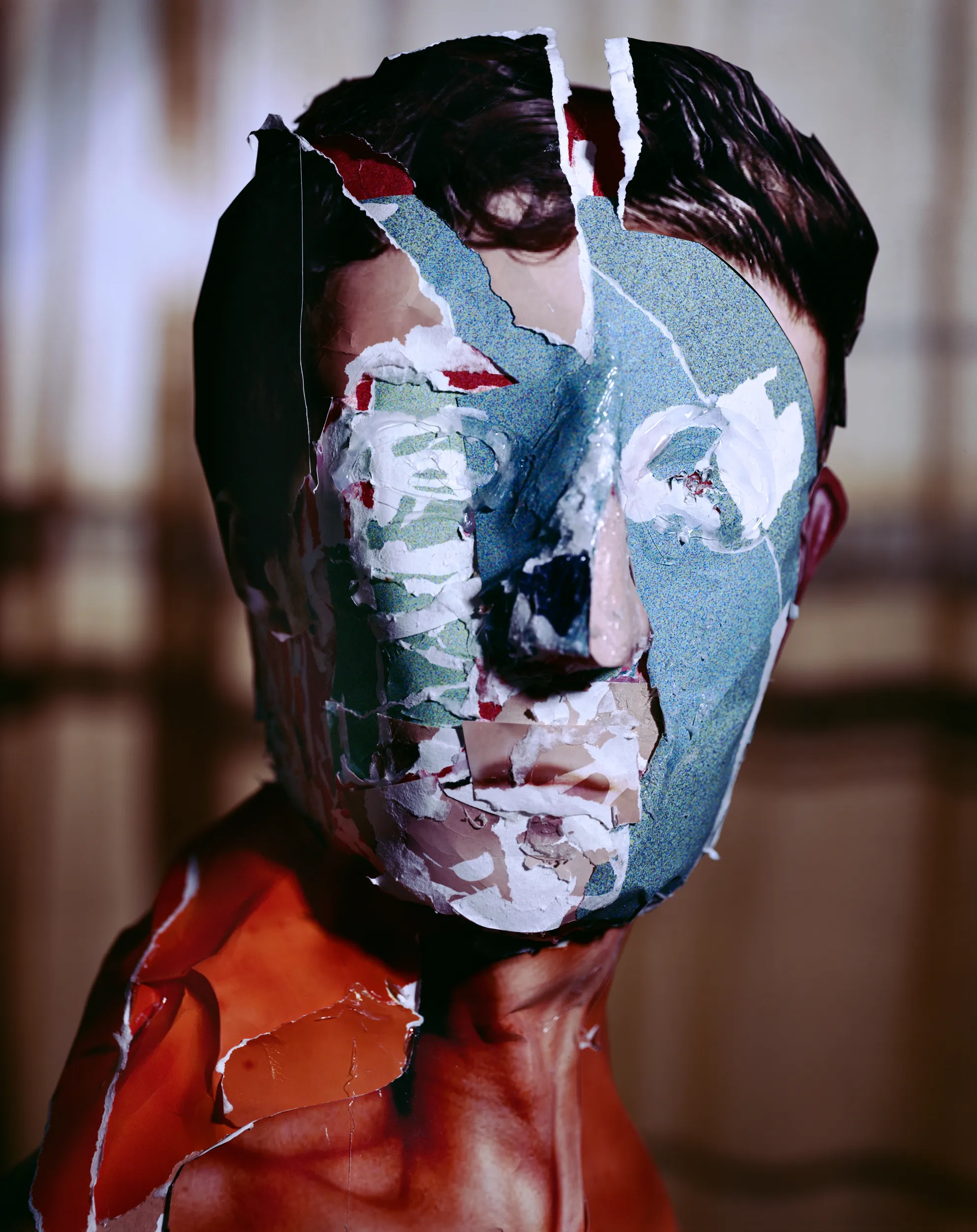 Assembly presents Portrait Studio by Daniel Gordon, a collection of portraits which span over a decade of his career, in which he photographs sculptures made with images collaged from Google image search. These assembled portraits do not depict a single person as much as they portray a collective reflection of our virtual selves. The characters blur the distinction between our lived, physical experiences and our digital, cerebral ones. As such, they articulate a new visual repertoire, one which not only celebrates the internet and appropriation, but also works to push our perception of truth to its maximum—a realm where our distinction between virtual and physical becomes full of new possibilities. As part of the blockchain, these NFT versions of Gordon’s portraits have now come full circle, navigating the shift from the beginnings of the internet to its Web 3.0 iteration.