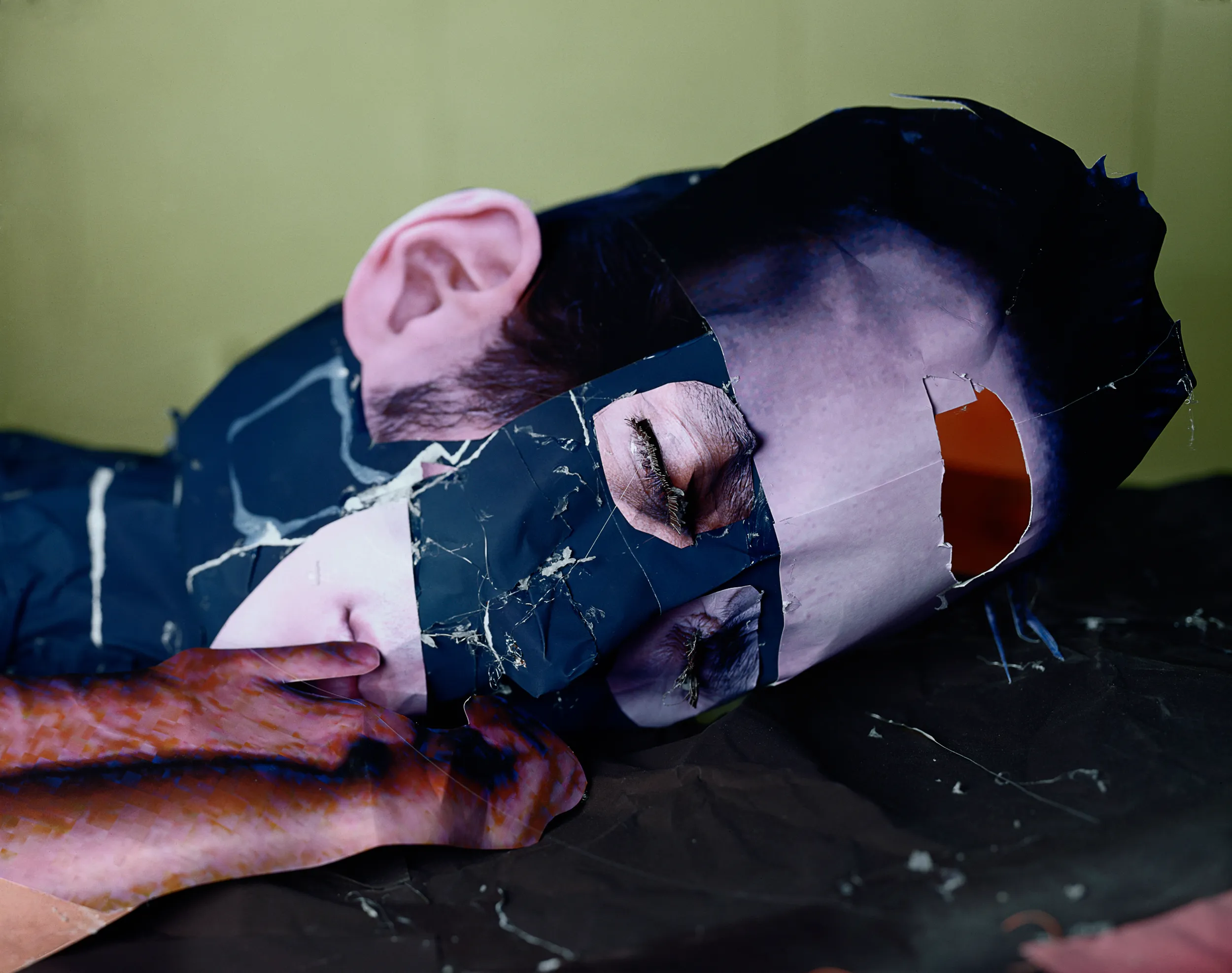 Assembly presents Portrait Studio by Daniel Gordon, a collection of portraits which span over a decade of his career, in which he photographs sculptures made with images collaged from Google image search. These assembled portraits do not depict a single person as much as they portray a collective reflection of our virtual selves. The characters blur the distinction between our lived, physical experiences and our digital, cerebral ones. As such, they articulate a new visual repertoire, one which not only celebrates the internet and appropriation, but also works to push our perception of truth to its maximum—a realm where our distinction between virtual and physical becomes full of new possibilities. As part of the blockchain, these NFT versions of Gordon’s portraits have now come full circle, navigating the shift from the beginnings of the internet to its Web 3.0 iteration.