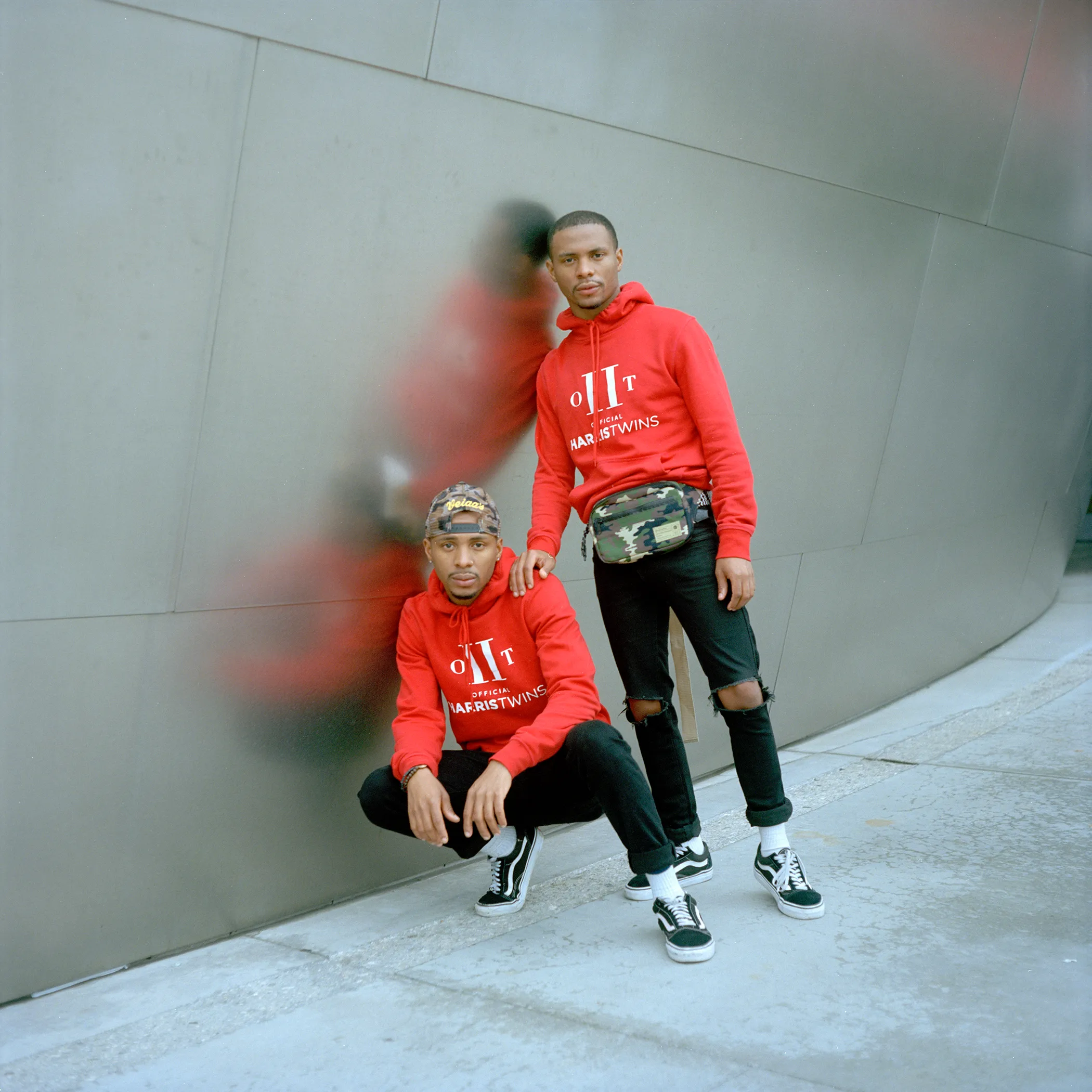 - Title: Jamison & Jonta Harris

- Artist: Justin Aversano

- Medium: Darkroom C-Print

- Original Dimensions: 16" x 20"

- Price: $1,000

- Edition: 1/1

- Additional Information: Twins are thought to bring luck to those who see them and touch them, and they are showered with gifts and money from strangers. They are regarded as bearers of happiness, good luck and riches for their parents, but also as familiars of the gods, with extraordinary powers.