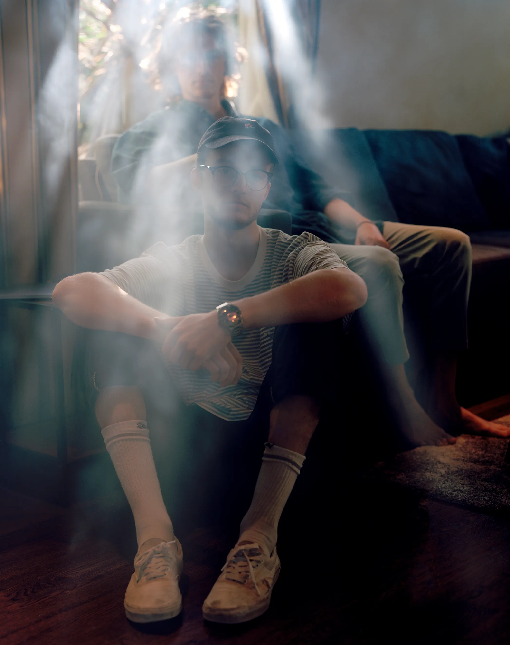 - Title: Austin & John Brown

- Artist: Justin Aversano

- Medium: Darkroom C-Print

- Original Dimensions: 16" x 20"

- Price: $1,000

- Edition: 1/1

- Additional Information: Twins are thought to bring luck to those who see them and touch them, and they are showered with gifts and money from strangers. They are regarded as bearers of happiness, good luck and riches for their parents, but also as familiars of the gods, with extraordinary powers.