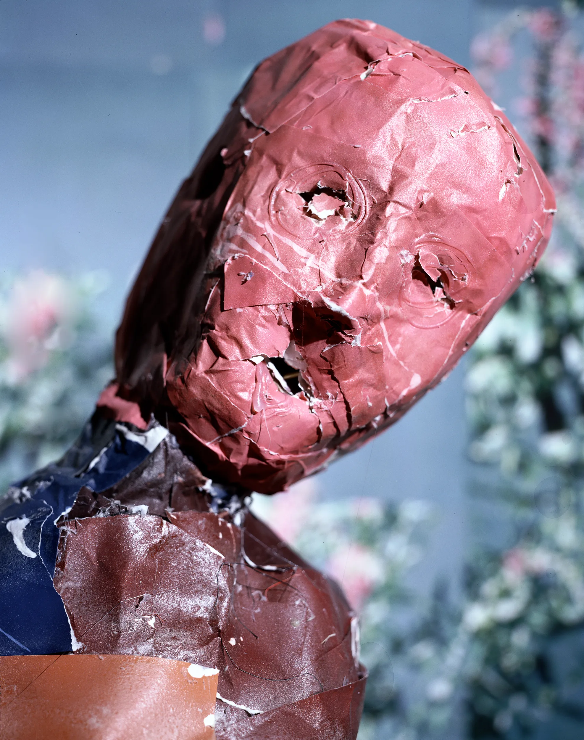 Assembly presents Portrait Studio by Daniel Gordon, a collection of portraits which span over a decade of his career, in which he photographs sculptures made with images collaged from Google image search. These assembled portraits do not depict a single person as much as they portray a collective reflection of our virtual selves. The characters blur the distinction between our lived, physical experiences and our digital, cerebral ones. As such, they articulate a new visual repertoire, one which not only celebrates the internet and appropriation, but also works to push our perception of truth to its maximum—a realm where our distinction between virtual and physical becomes full of new possibilities. As part of the blockchain, these NFT versions of Gordon’s portraits have now come full circle, navigating the shift from the beginnings of the internet to its Web 3.0 iteration.